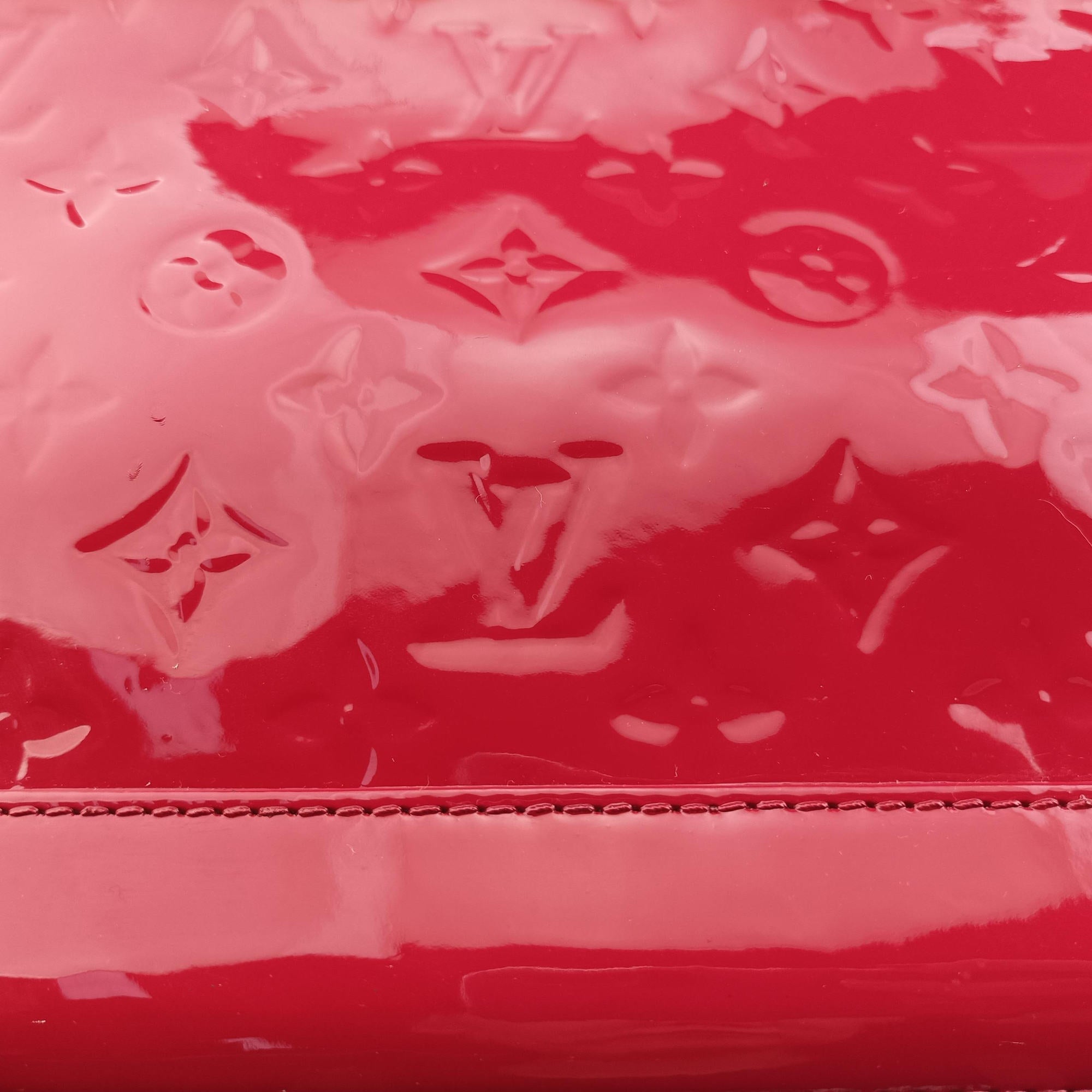 Secondhand Louis Vuitton Alma GM pomme d'amour Vernis M93596 handbag | stylenewstar