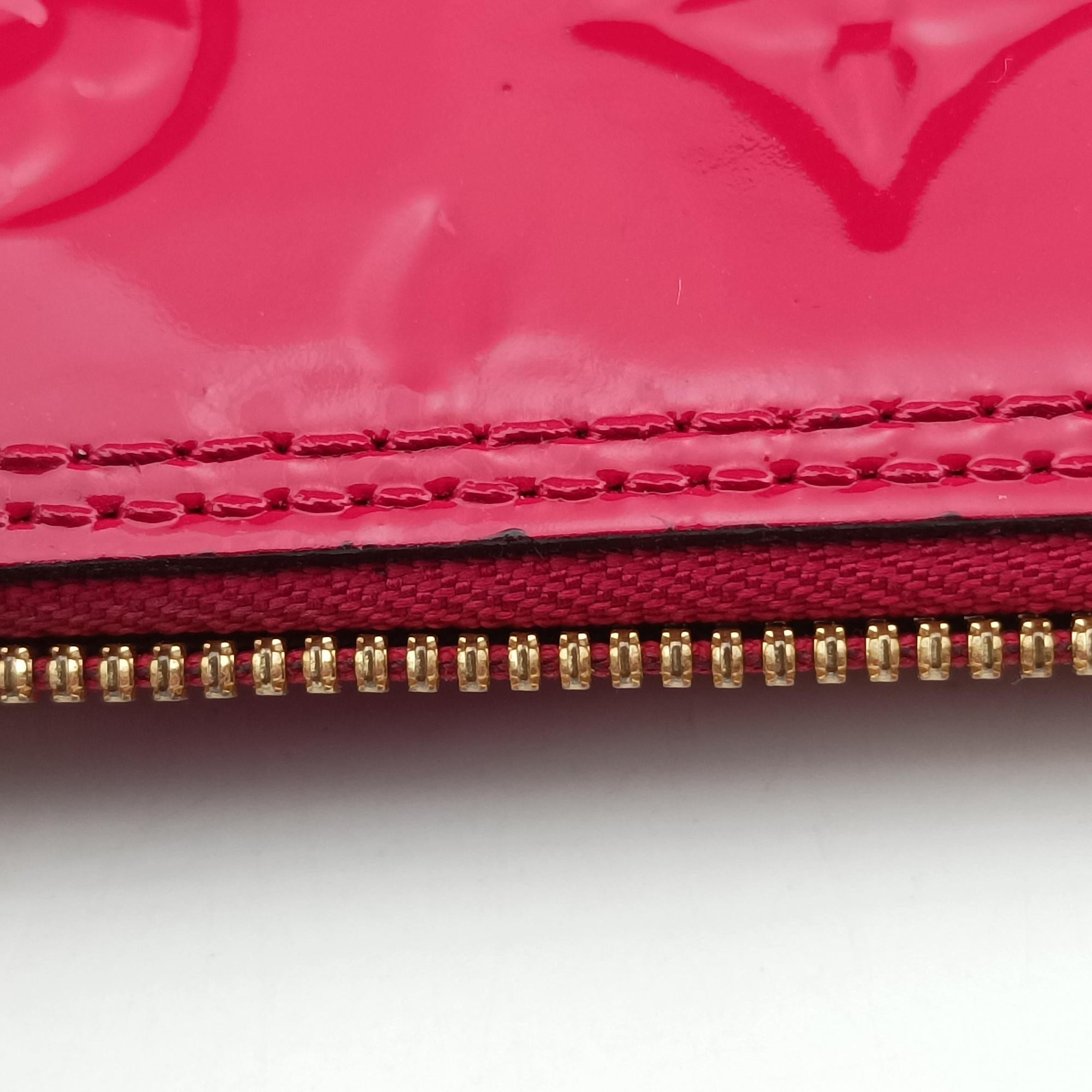 Secondhand Louis Vuitton Alma GM pomme d'amour Vernis M93596 handbag | stylenewstar