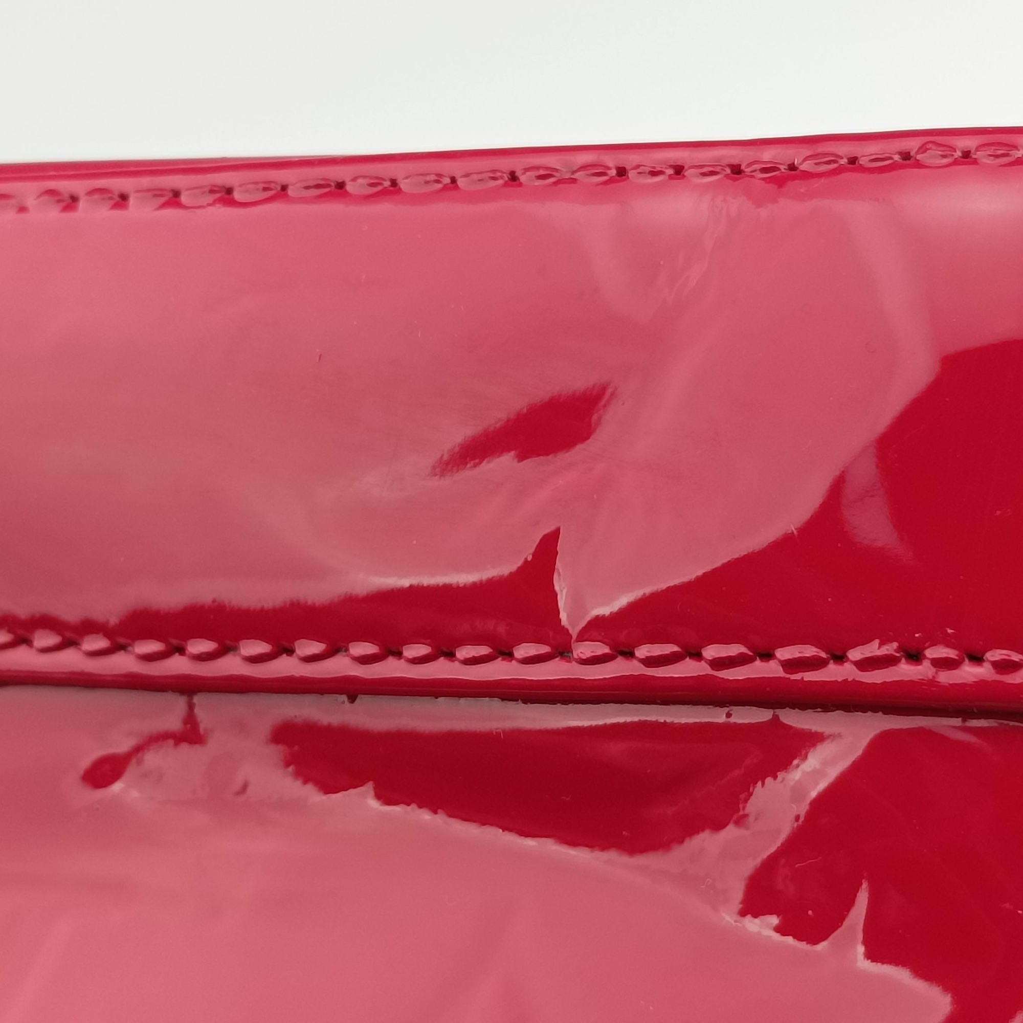 Secondhand Louis Vuitton Alma GM pomme d'amour Vernis M93596 handbag | stylenewstar