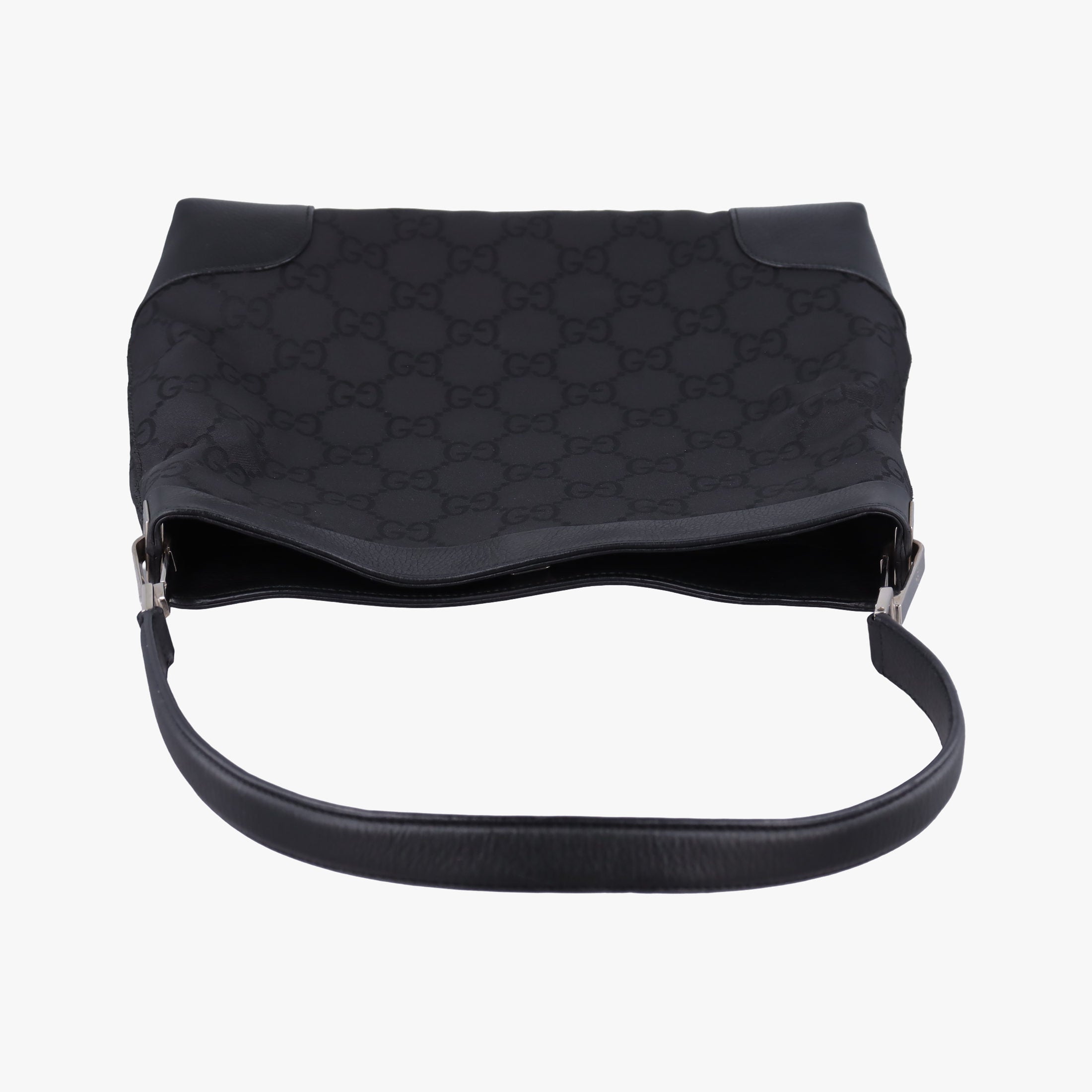 Secondhand Gucci GG Canvas Black canvas 143745 shoulderbag | stylenewstar
