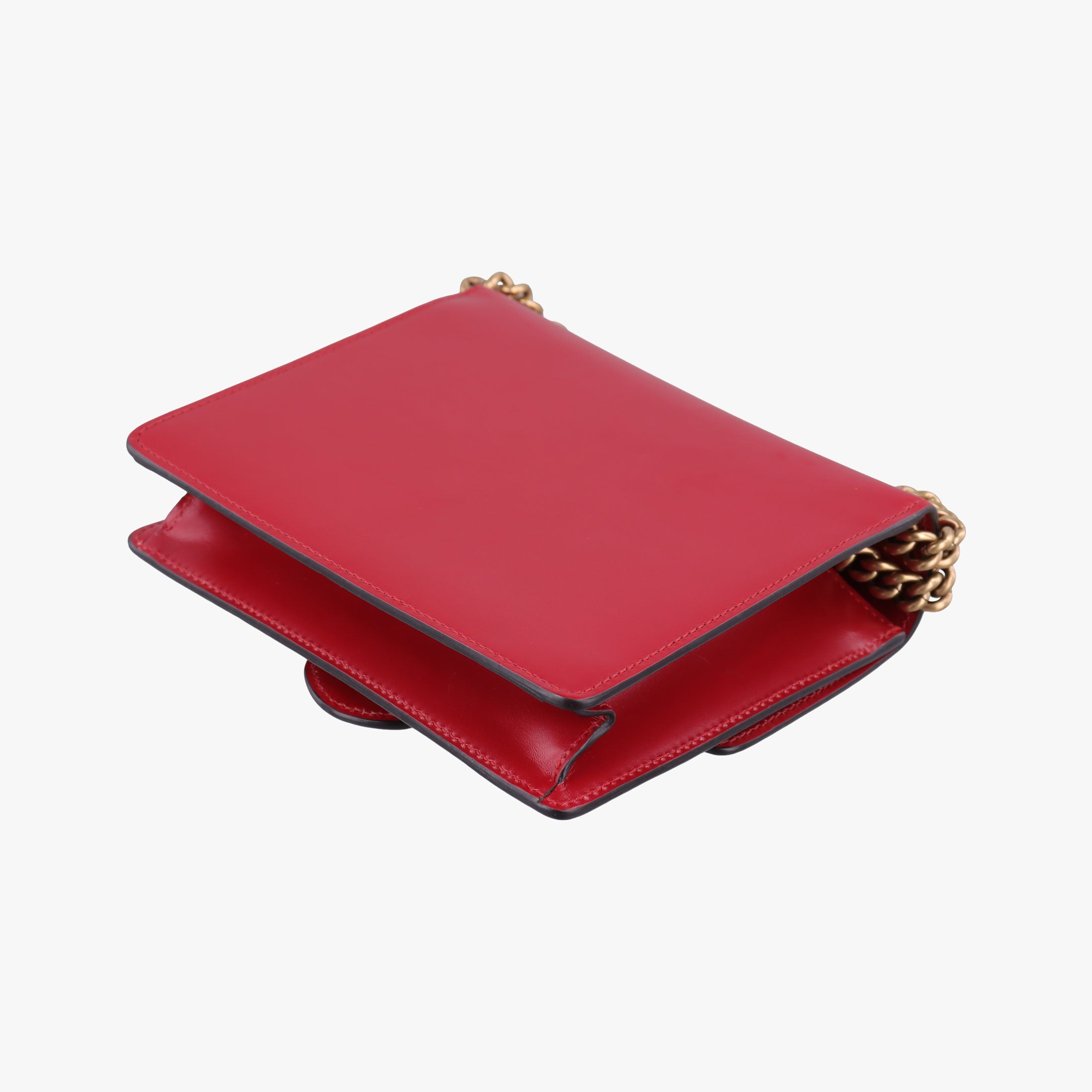 Vintage Gucci GG Marmont Red Leather 431384 shoulderbag | stylenewstar