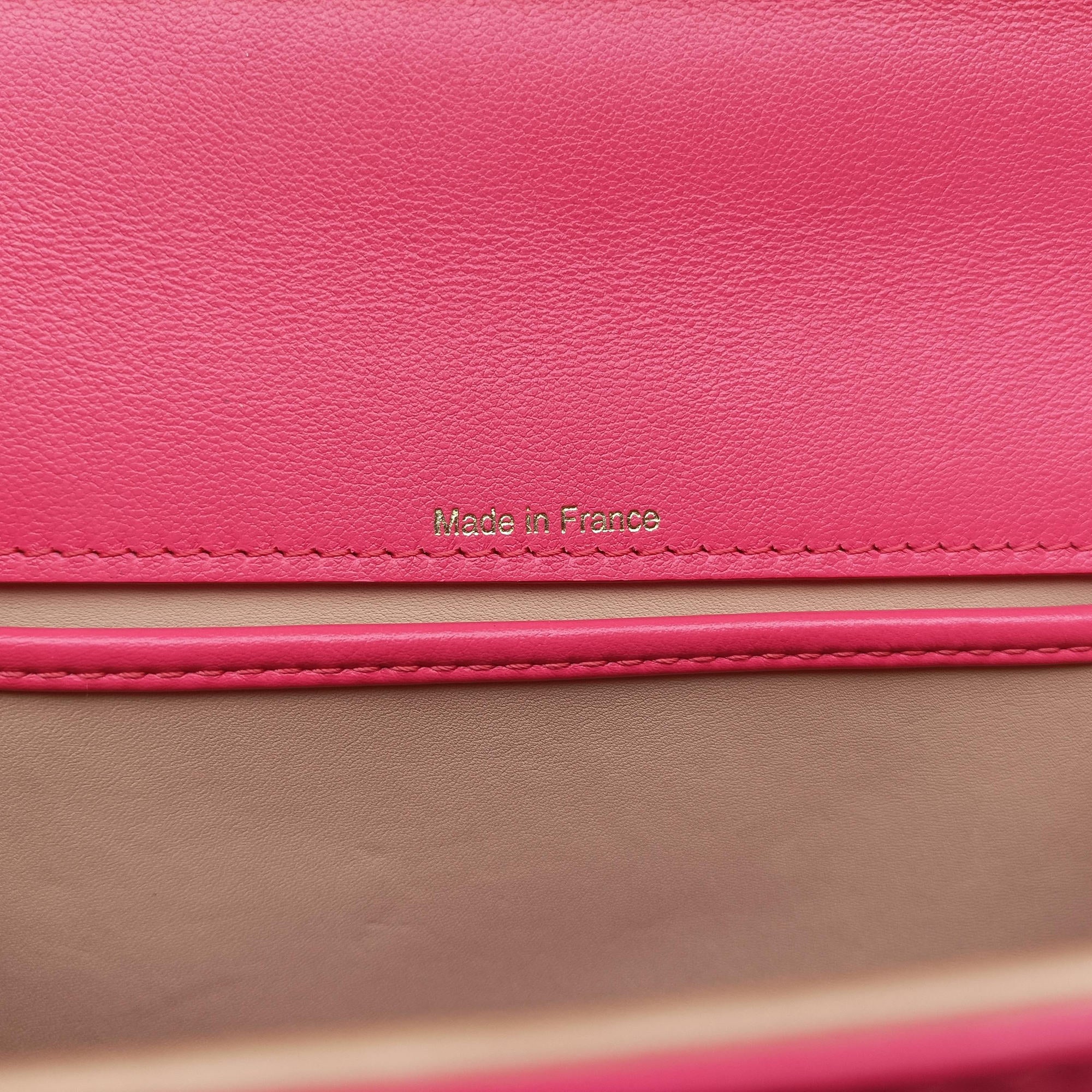 Pre-owned Delvaux Tempete Pink leather  shoulderbag | stylenewstar