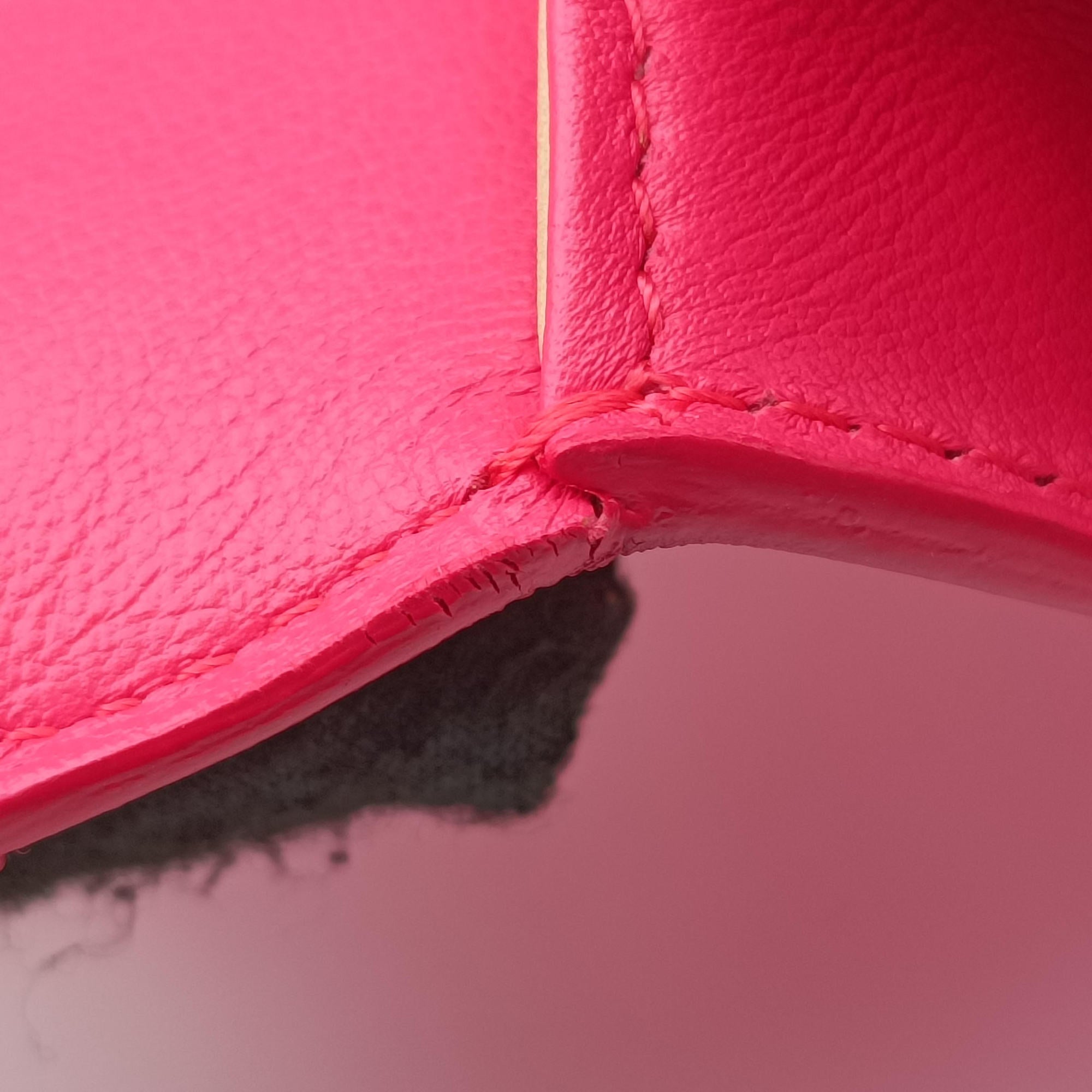 Pre-owned Delvaux Tempete Pink leather  shoulderbag | stylenewstar