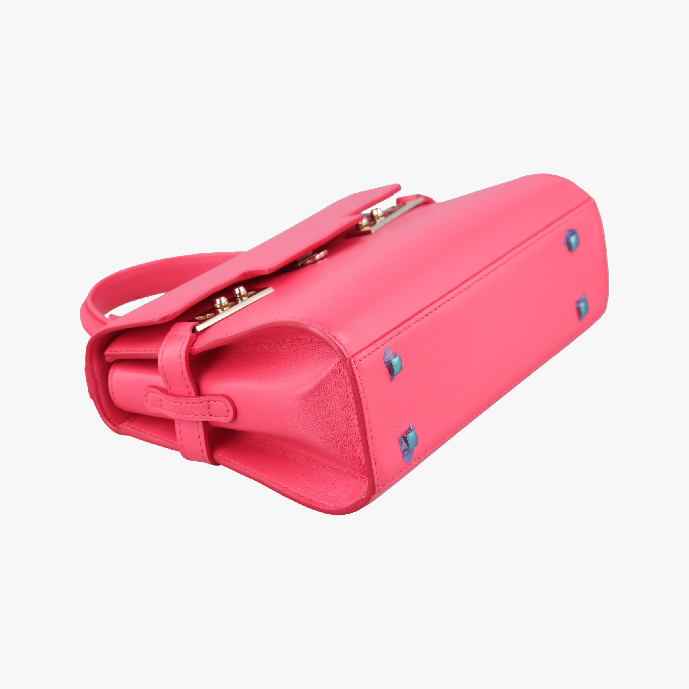 Pre-owned Delvaux Tempete Pink leather  shoulderbag | stylenewstar