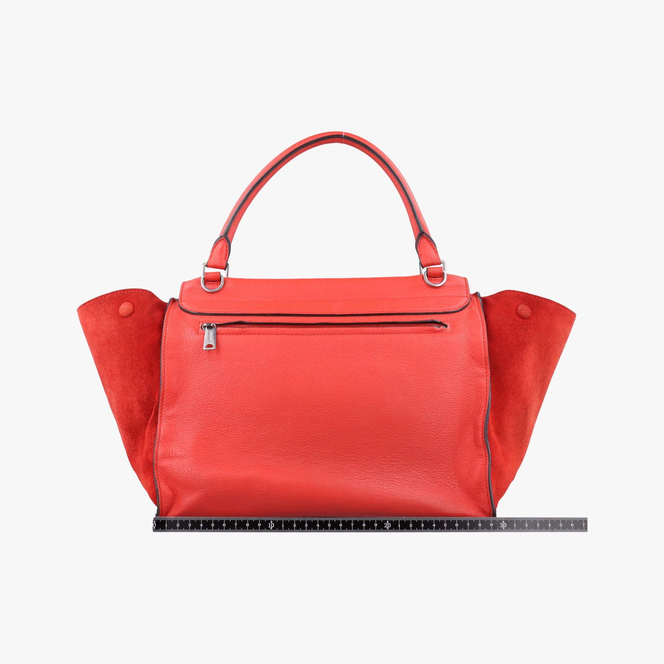 Vintage Celine Trapeze Orange Suede×leather  shoulderbag | stylenewstar