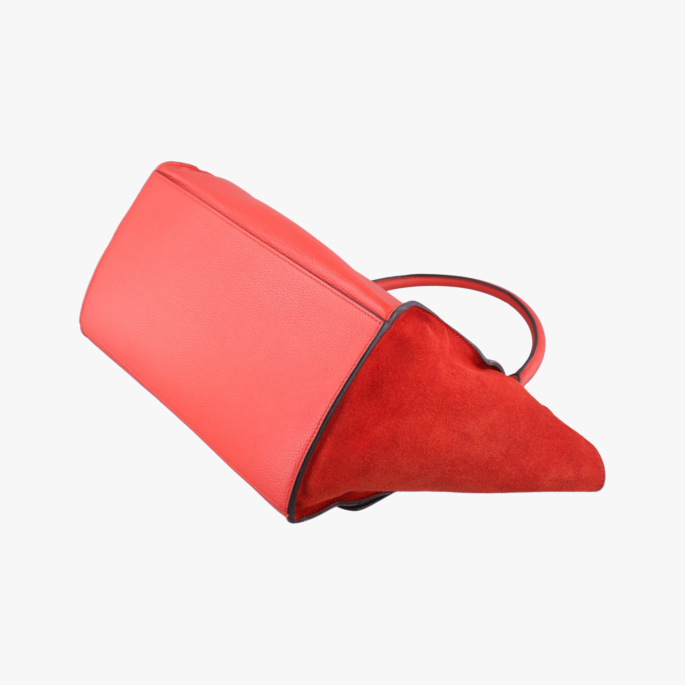 Vintage Celine Trapeze Orange Suede×leather  shoulderbag | stylenewstar