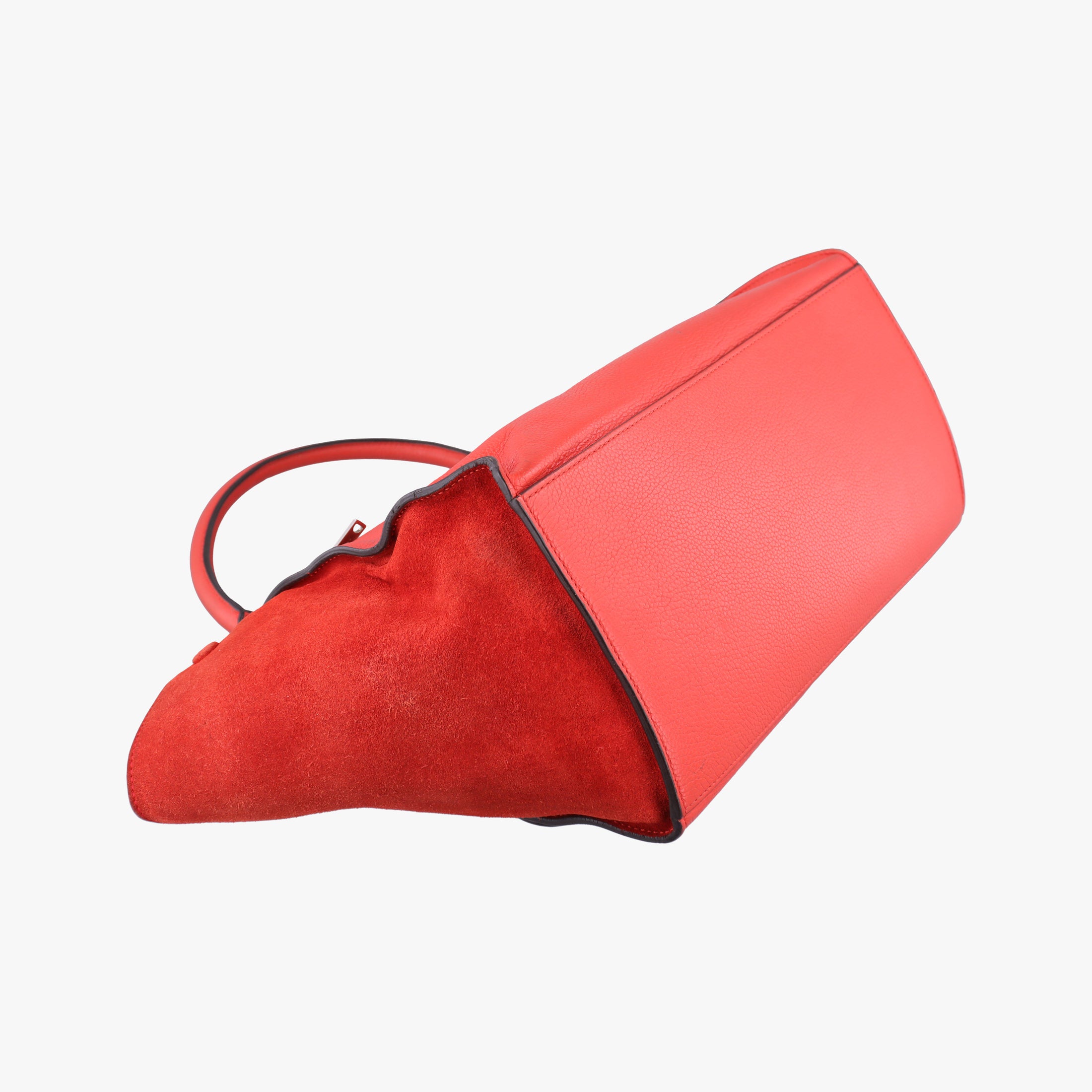 Vintage Celine Trapeze Orange Suede×leather  shoulderbag | stylenewstar