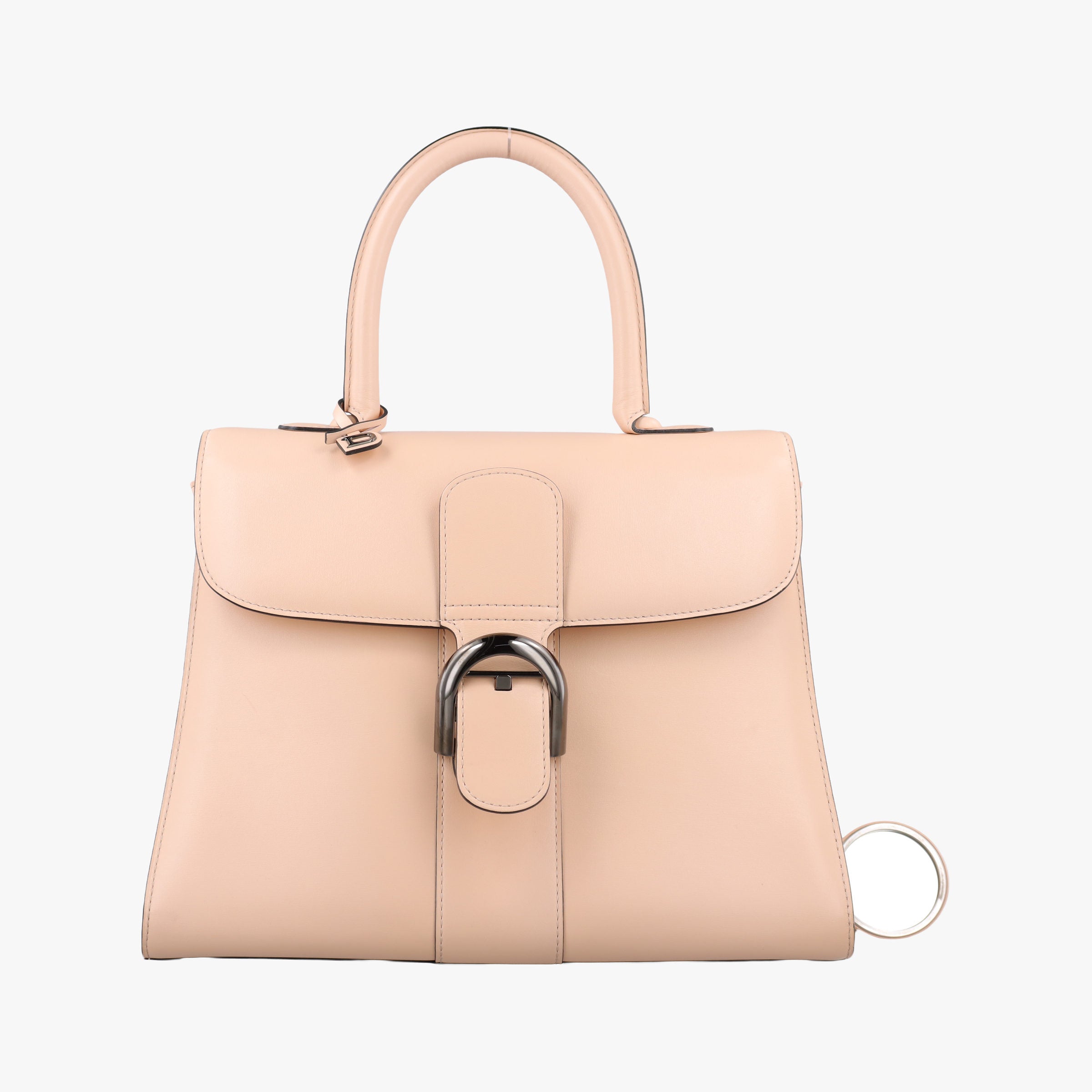 Vintage Delvaux Brillant Beige Leather  handbag | stylenewstar