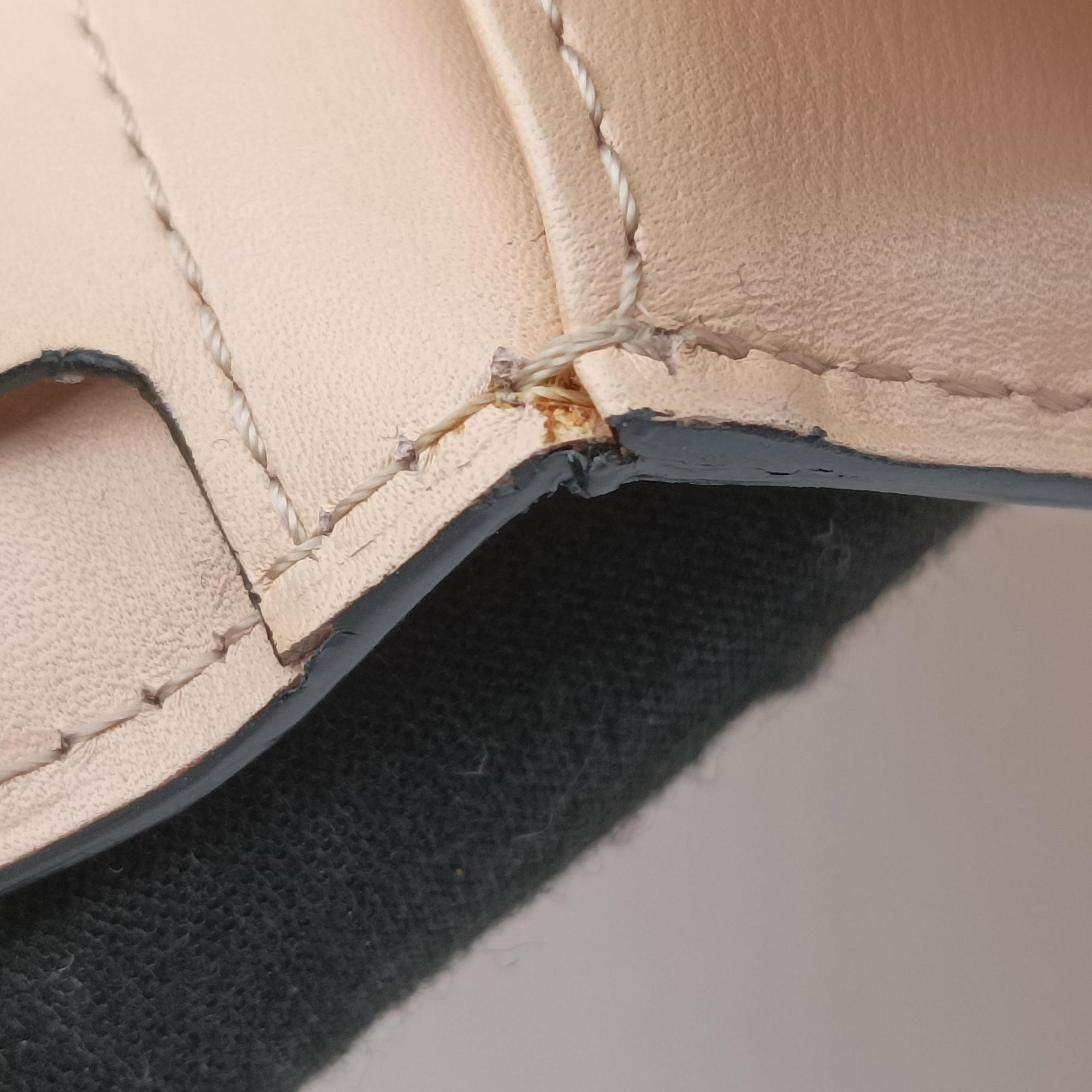 Vintage Delvaux Brillant Beige Leather  handbag | stylenewstar