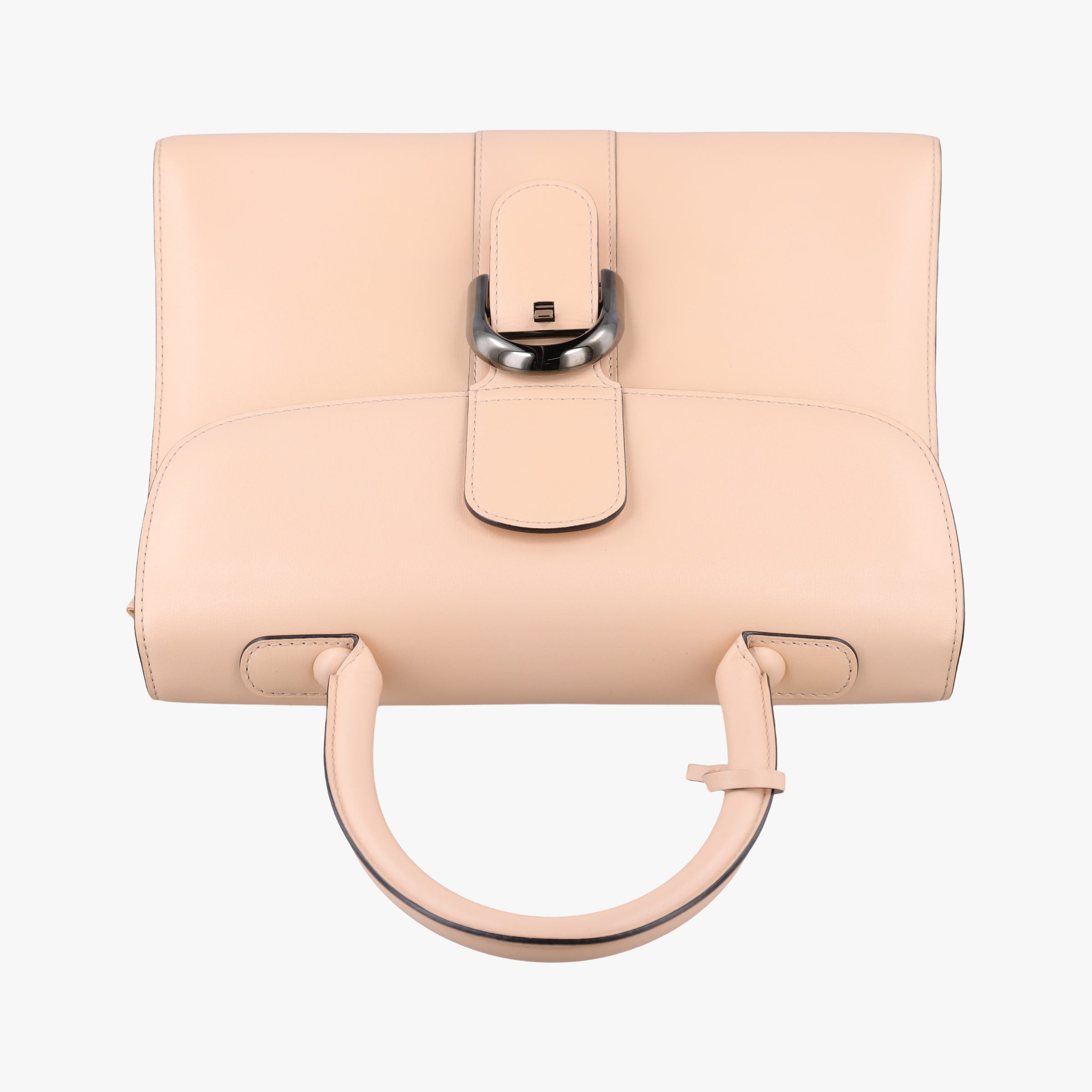Vintage Delvaux Brillant Beige Leather  handbag | stylenewstar