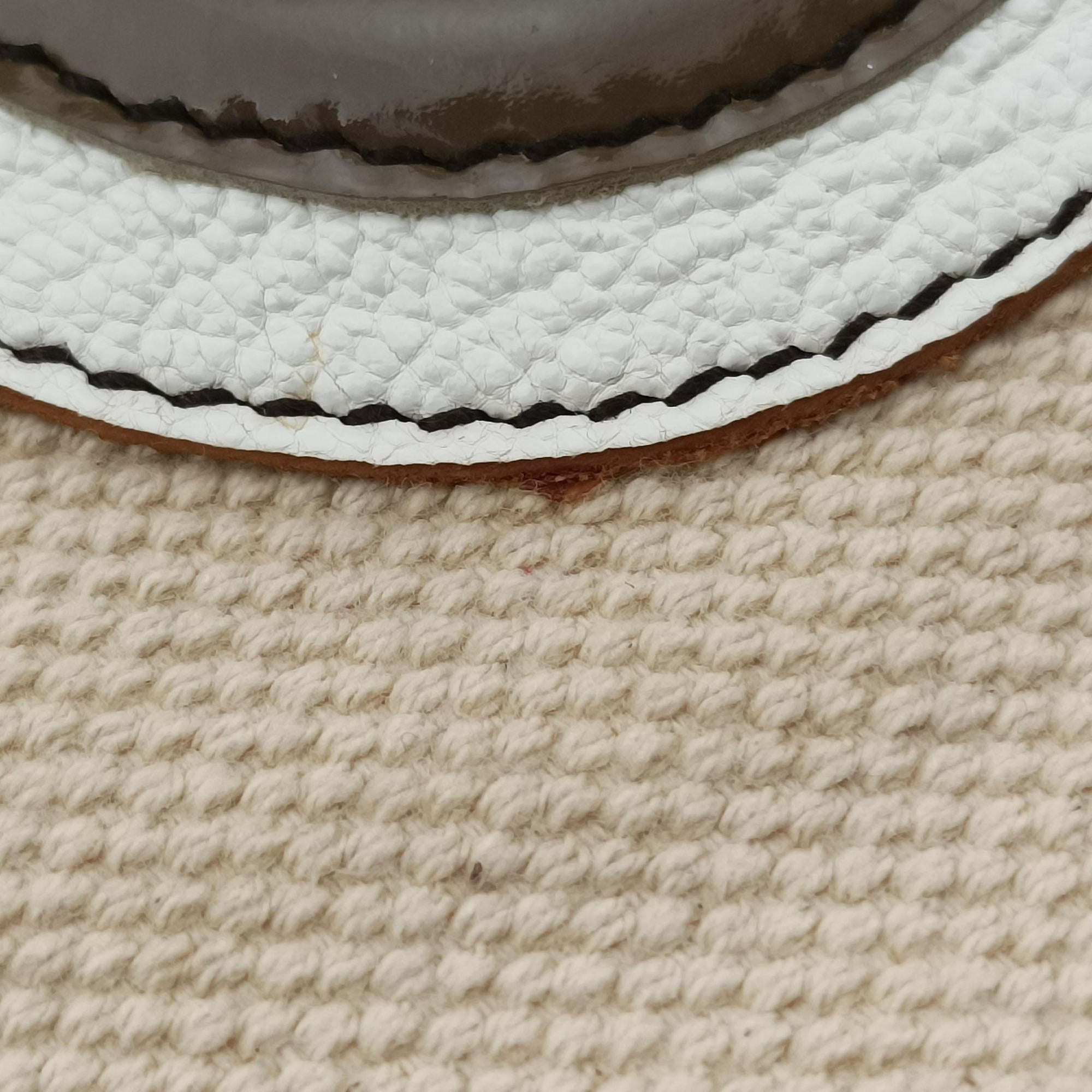 Secondhand Prada Tote bag Beige x Yellowe x multi Canvas x Leather  handbag | stylenewstar
