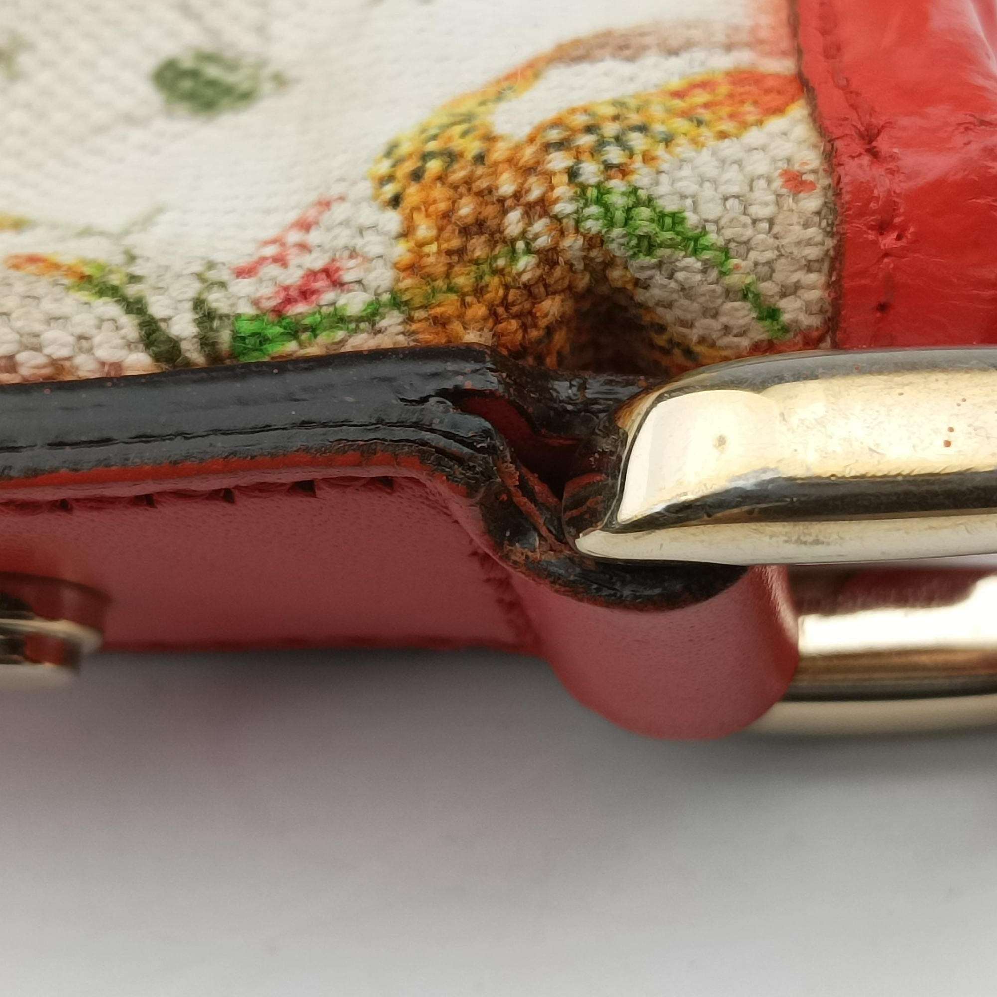 Pre-owned Gucci Flora Charmy Multicolour canvas 272400 shoulderbag | stylenewstar