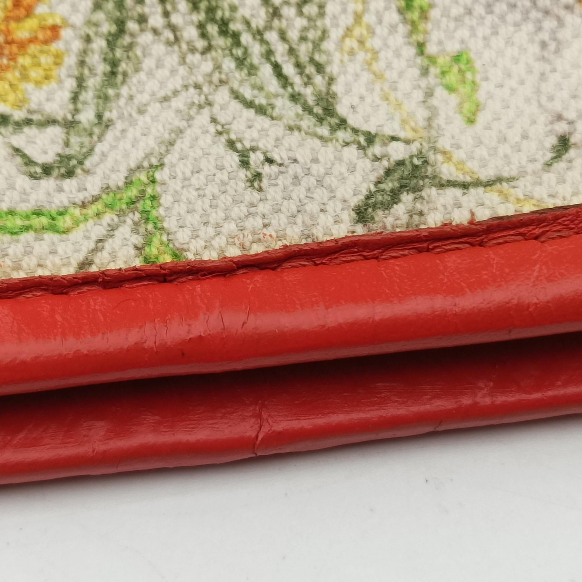 Pre-owned Gucci Flora Charmy Multicolour canvas 272400 shoulderbag | stylenewstar