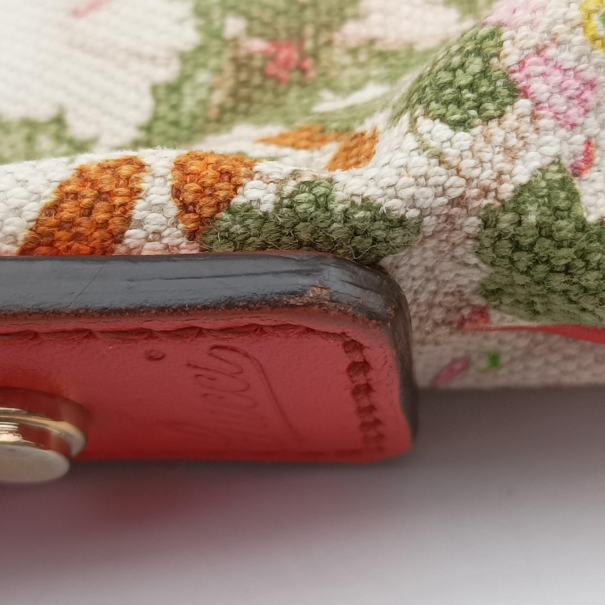 Pre-owned Gucci Flora Charmy Multicolour canvas 272400 shoulderbag | stylenewstar