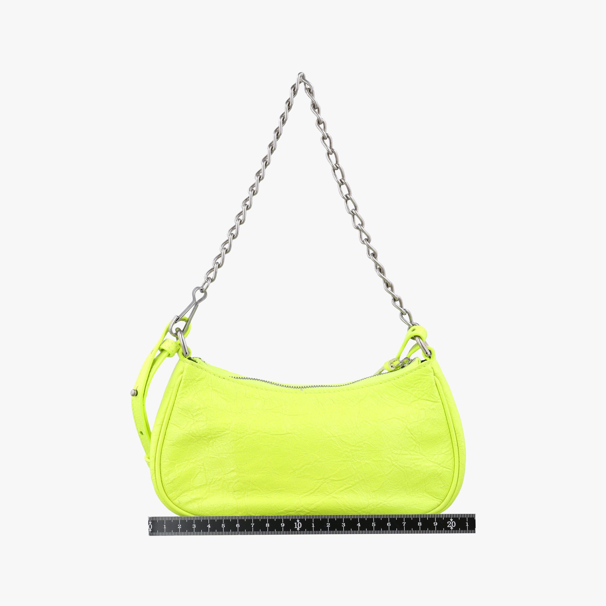 Vintage Balenciaga Le Cagole Green lambskin  shoulderbag | stylenewstar