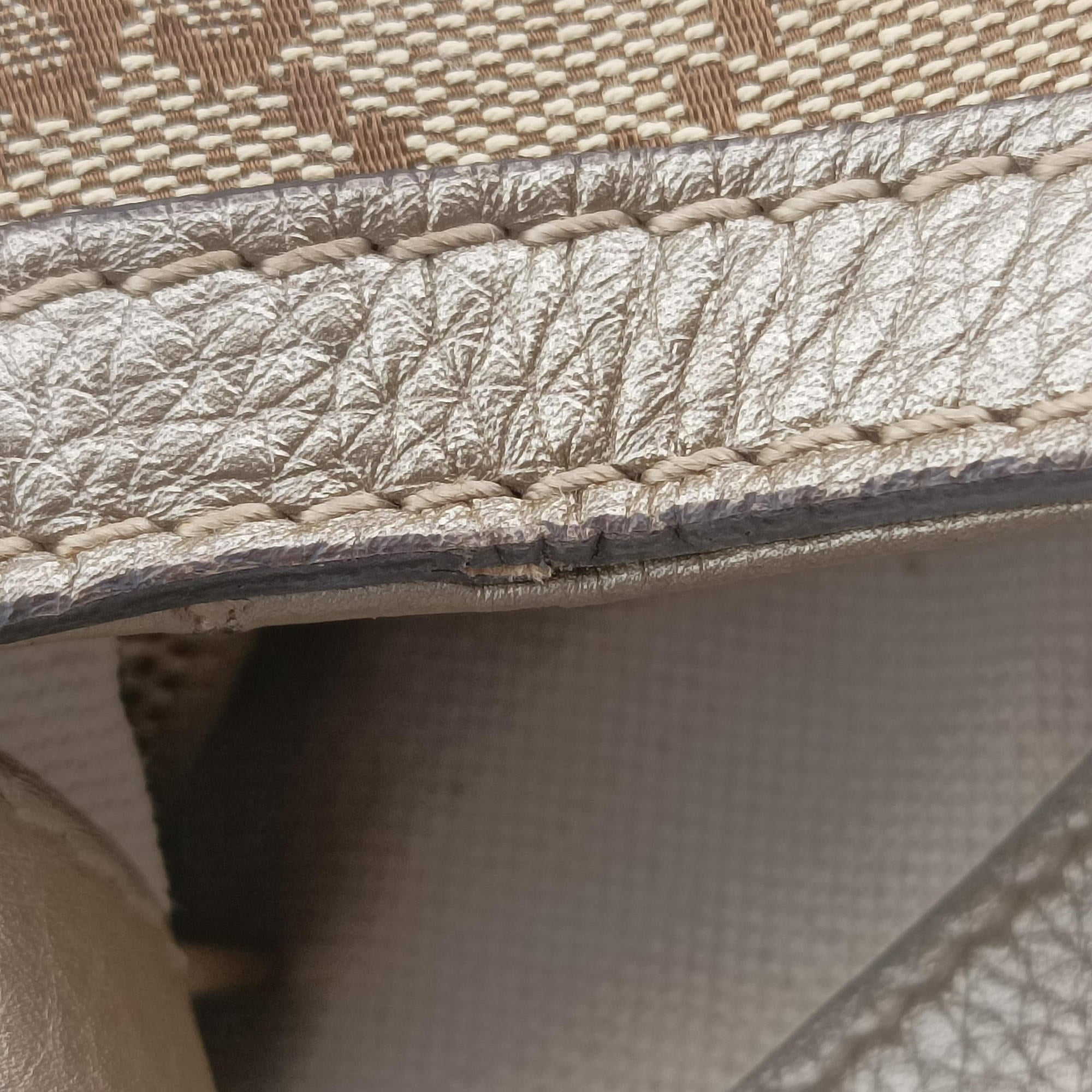 Pre-owned Gucci Bella Bamboo Tassel fringe khaki canvas×leather 269945 handbag | stylenewstar