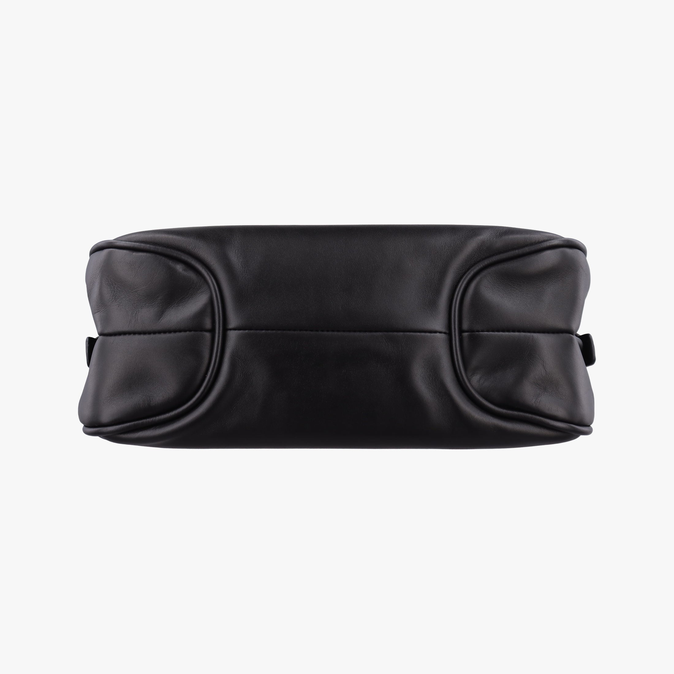 Pre-owned Bottega Veneta Intrecciato Black lambskin  shoulderbag | stylenewstar
