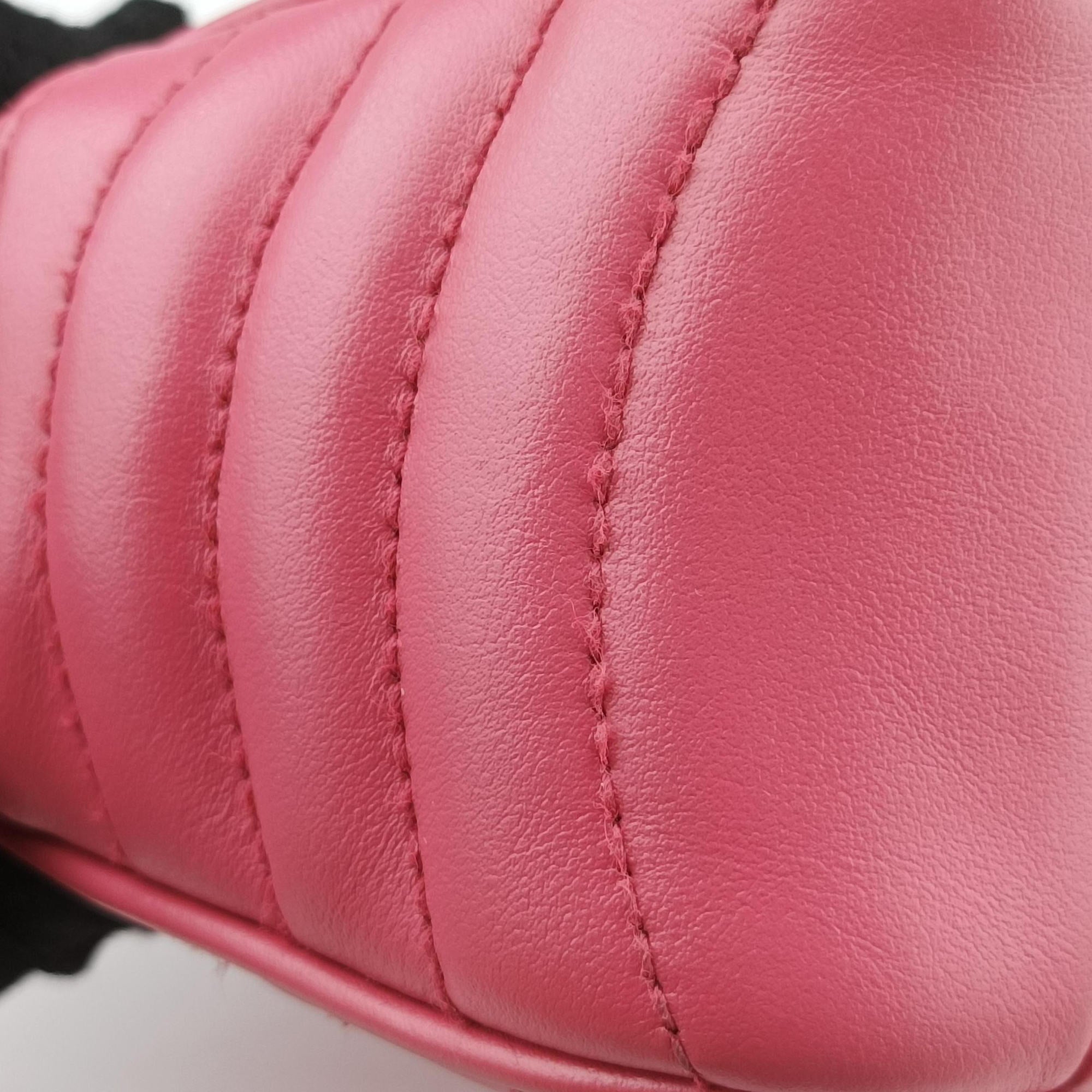 Vintage Prada Diagramme Pink leather 1BH084 shoulderbag | stylenewstar