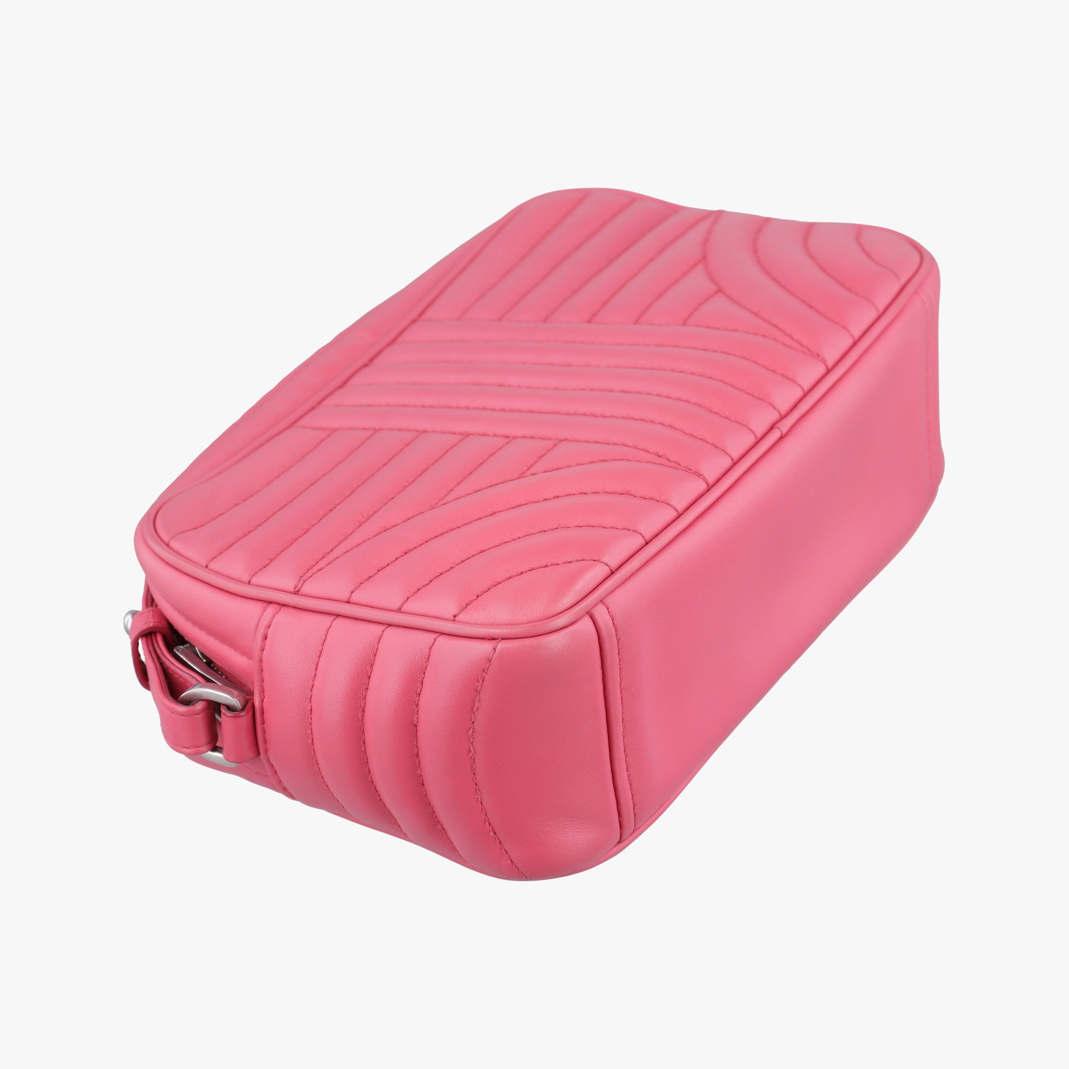 Vintage Prada Diagramme Pink leather 1BH084 shoulderbag | stylenewstar