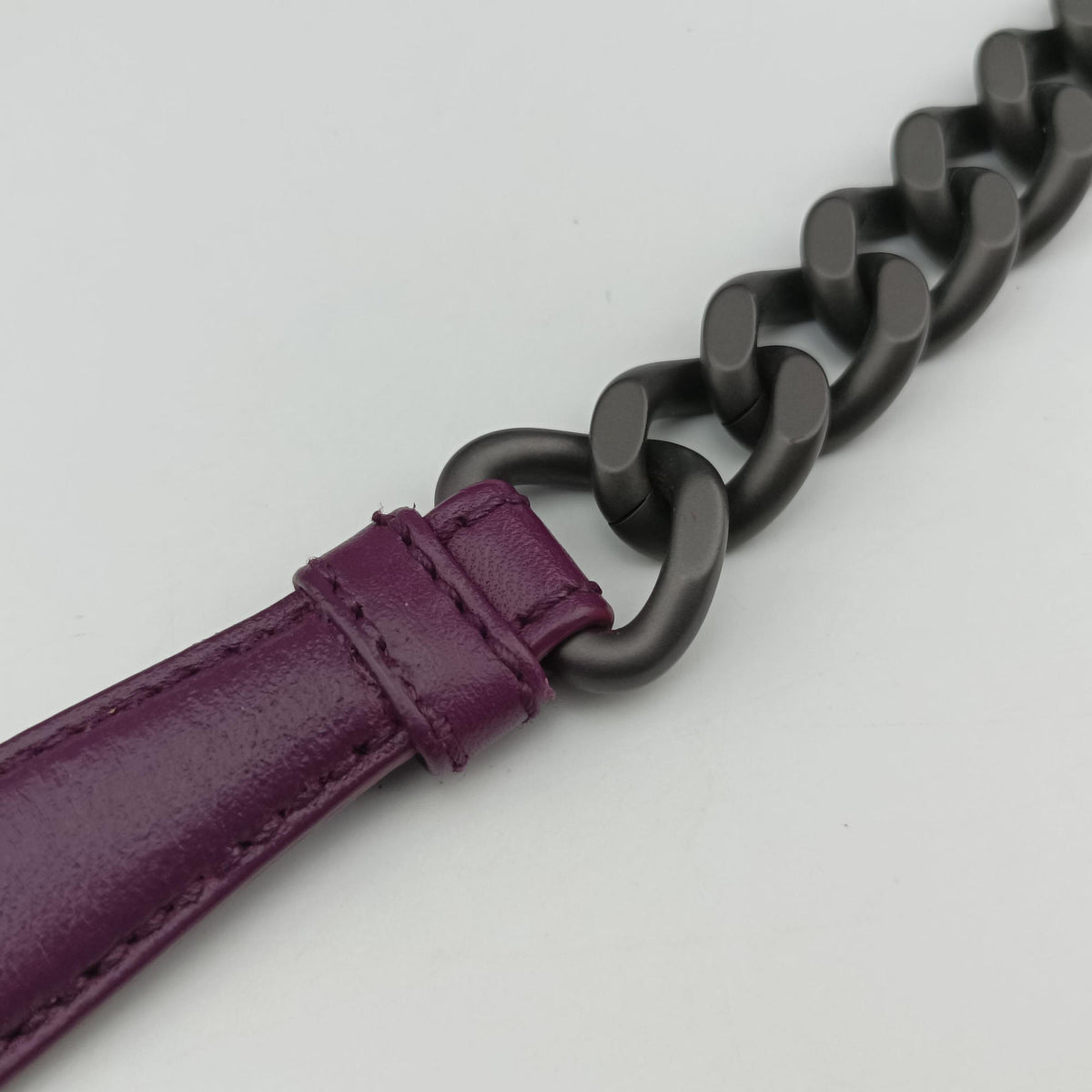 Pre-owned Bottega Veneta Intrecciato Purple lambskin  shoulderbag | stylenewstar