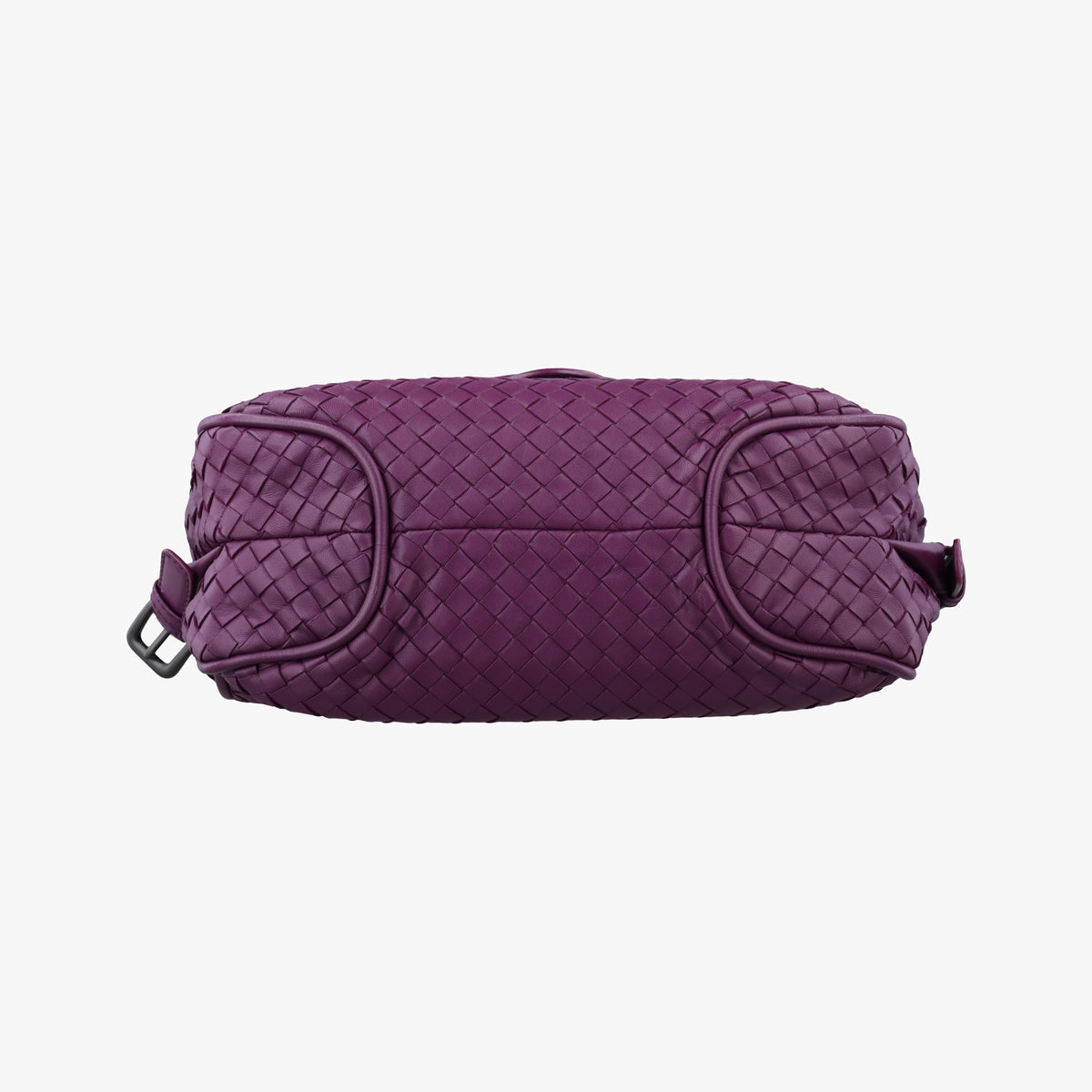 Pre-owned Bottega Veneta Intrecciato Purple lambskin  shoulderbag | stylenewstar