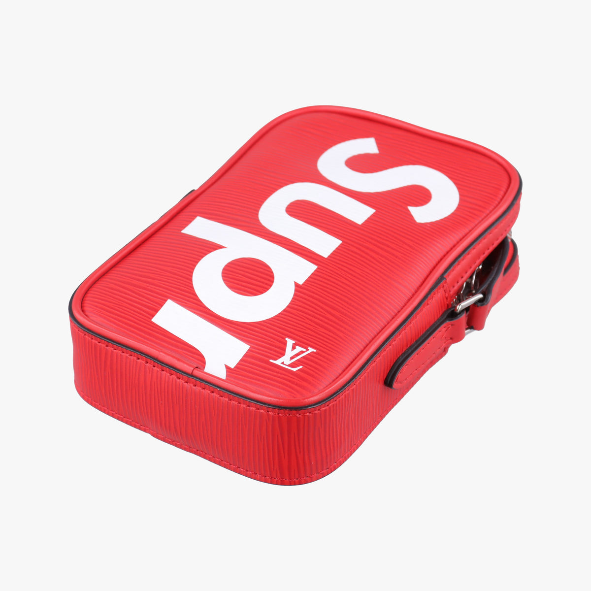 Secondhand Louis Vuitton Danube PPM Supreme Collaboration ROUGE×white Epi M53434 shoulderbag | stylenewstar