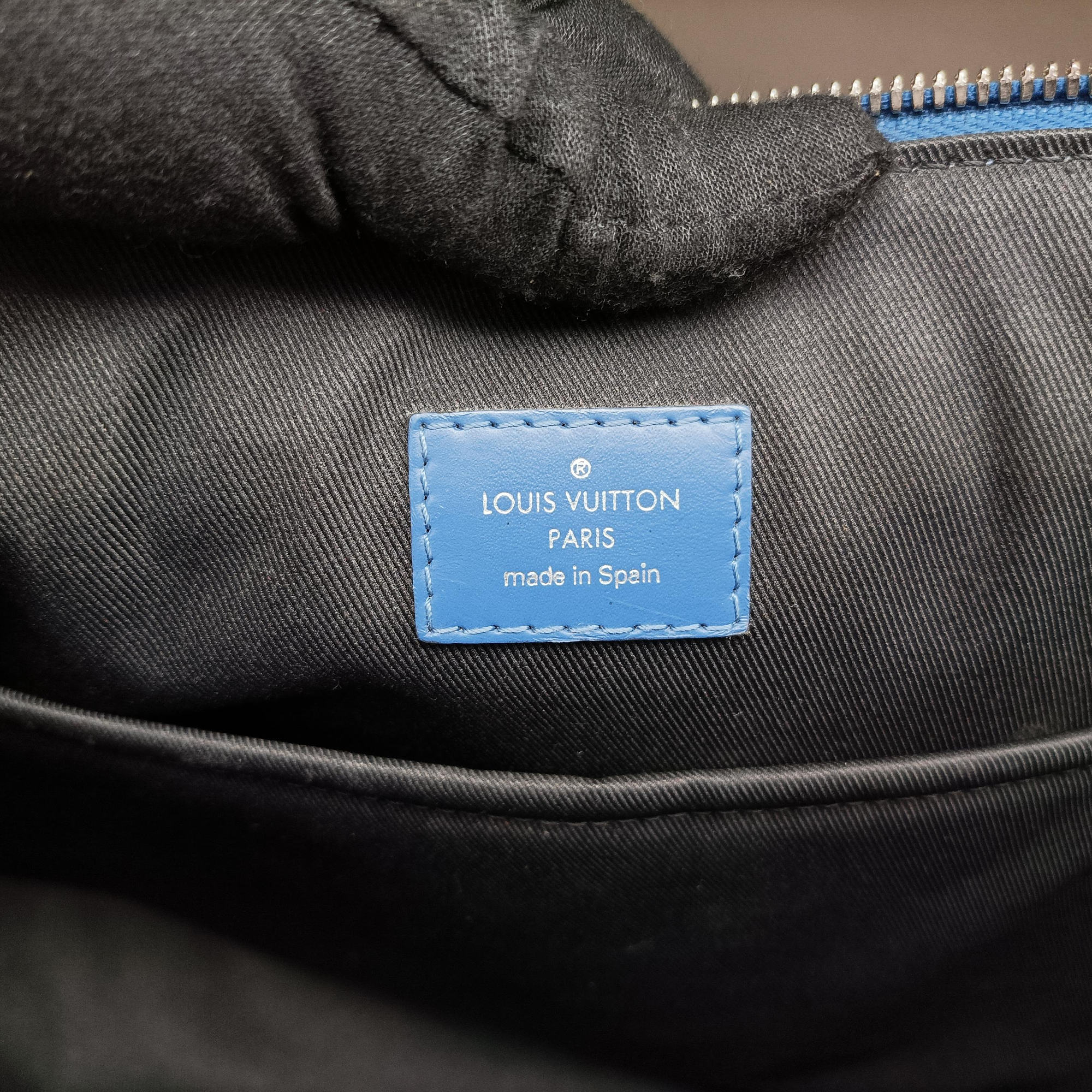 Pre-owned Louis Vuitton Oliver Briefcase Blue Oxford Epi M51691 shoulderbag | stylenewstar