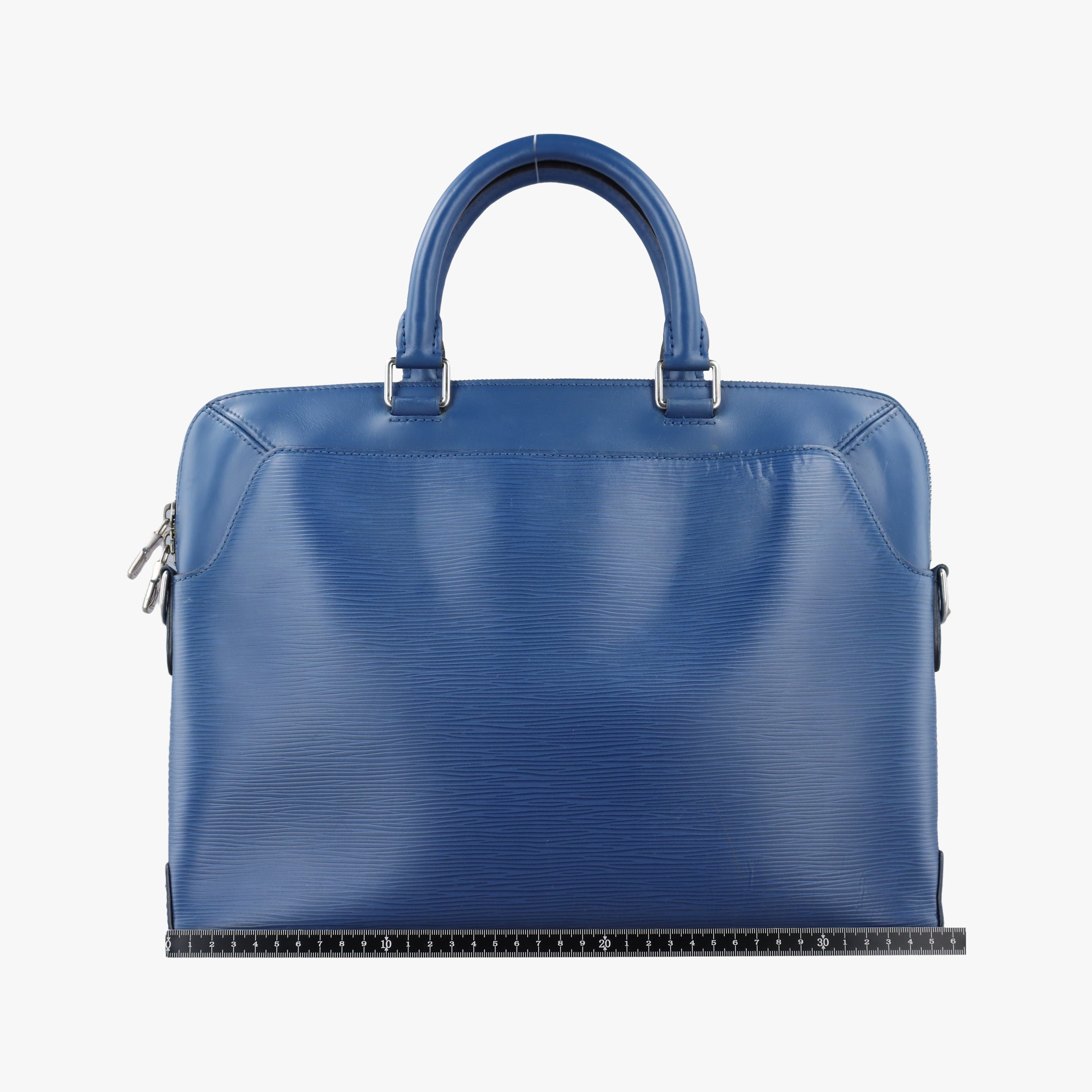 Pre-owned Louis Vuitton Oliver Briefcase Blue Oxford Epi M51691 shoulderbag | stylenewstar