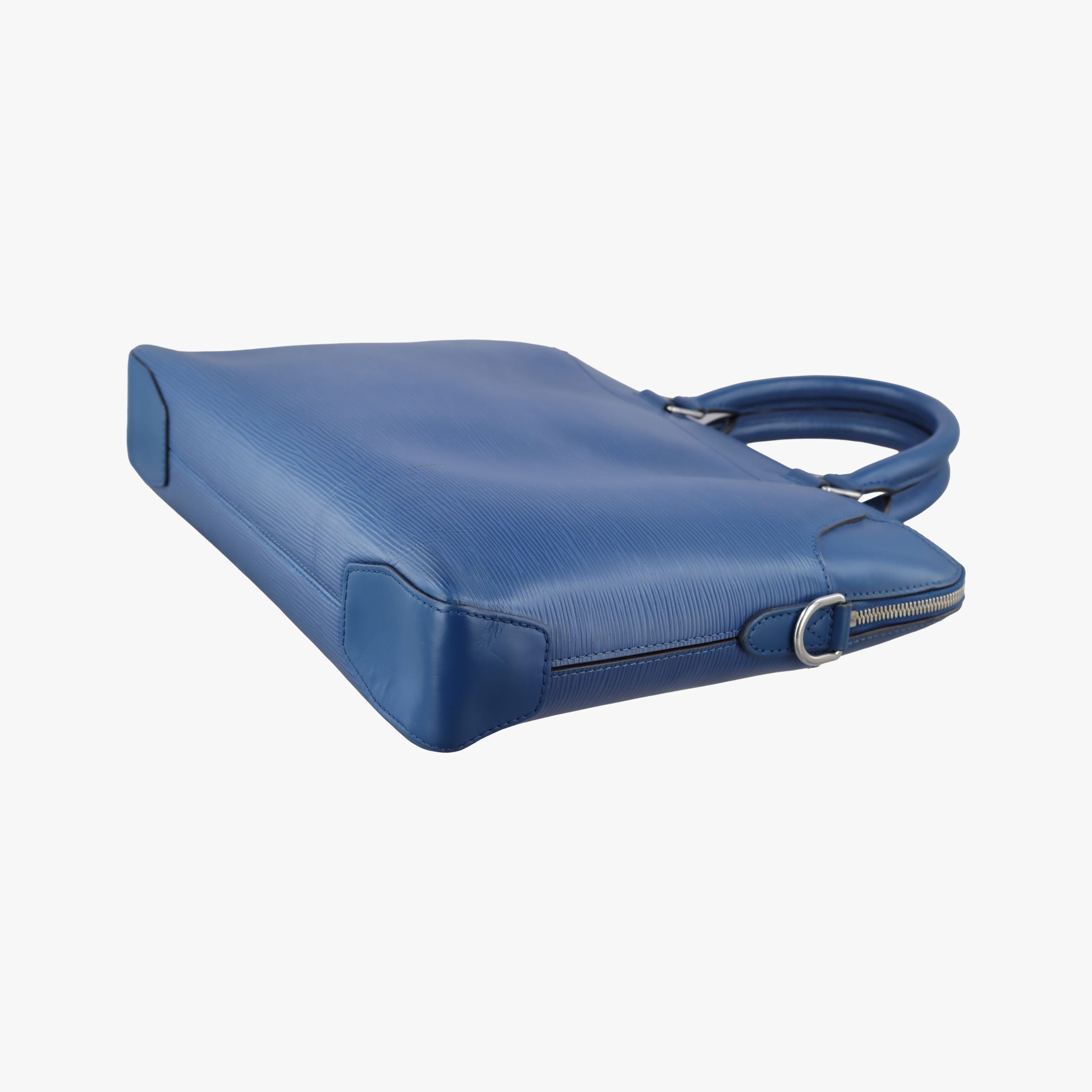 Pre-owned Louis Vuitton Oliver Briefcase Blue Oxford Epi M51691 shoulderbag | stylenewstar