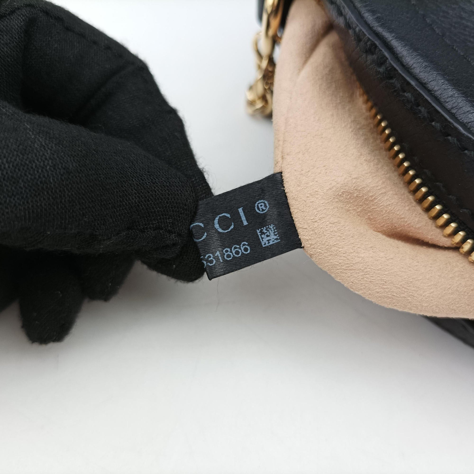 Vintage Gucci Ophidia Black Leather 550618 shoulderbag | stylenewstar