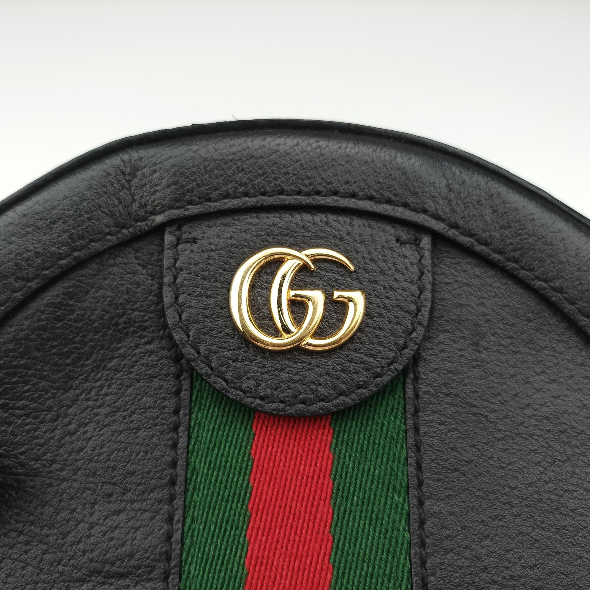 Vintage Gucci Ophidia Black Leather 550618 shoulderbag | stylenewstar