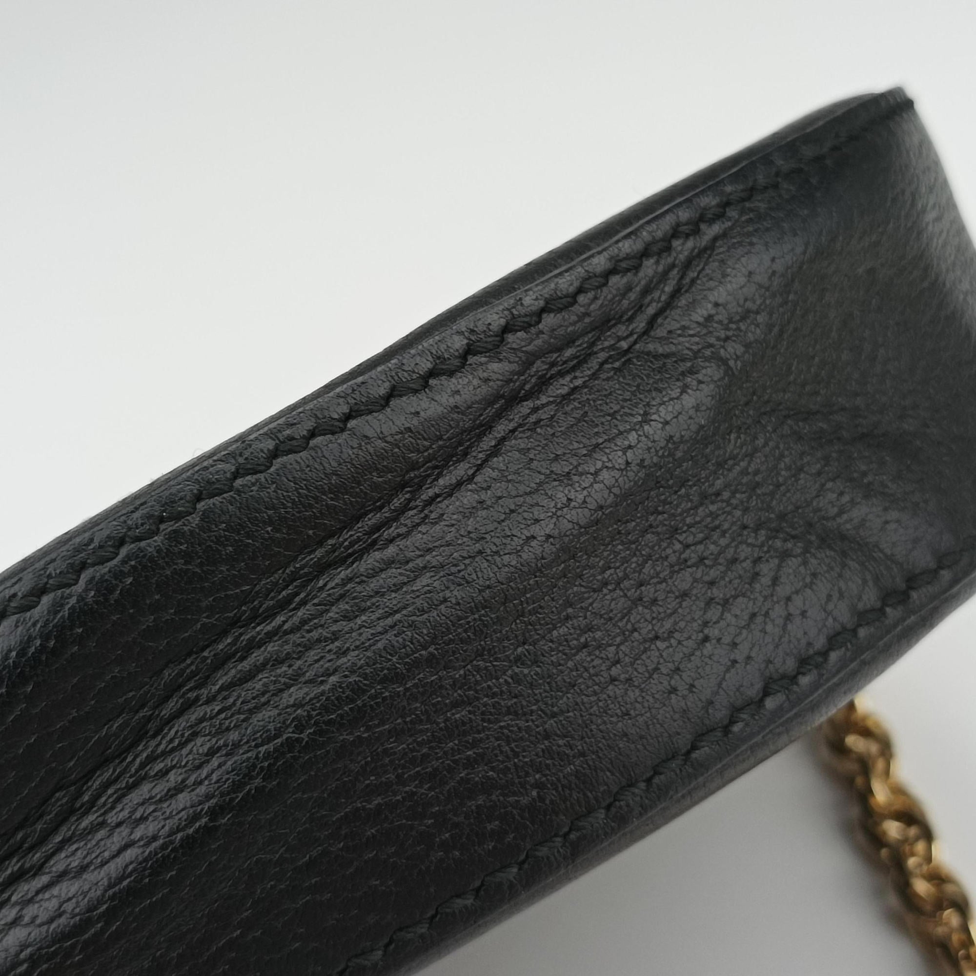 Vintage Gucci Ophidia Black Leather 550618 shoulderbag | stylenewstar