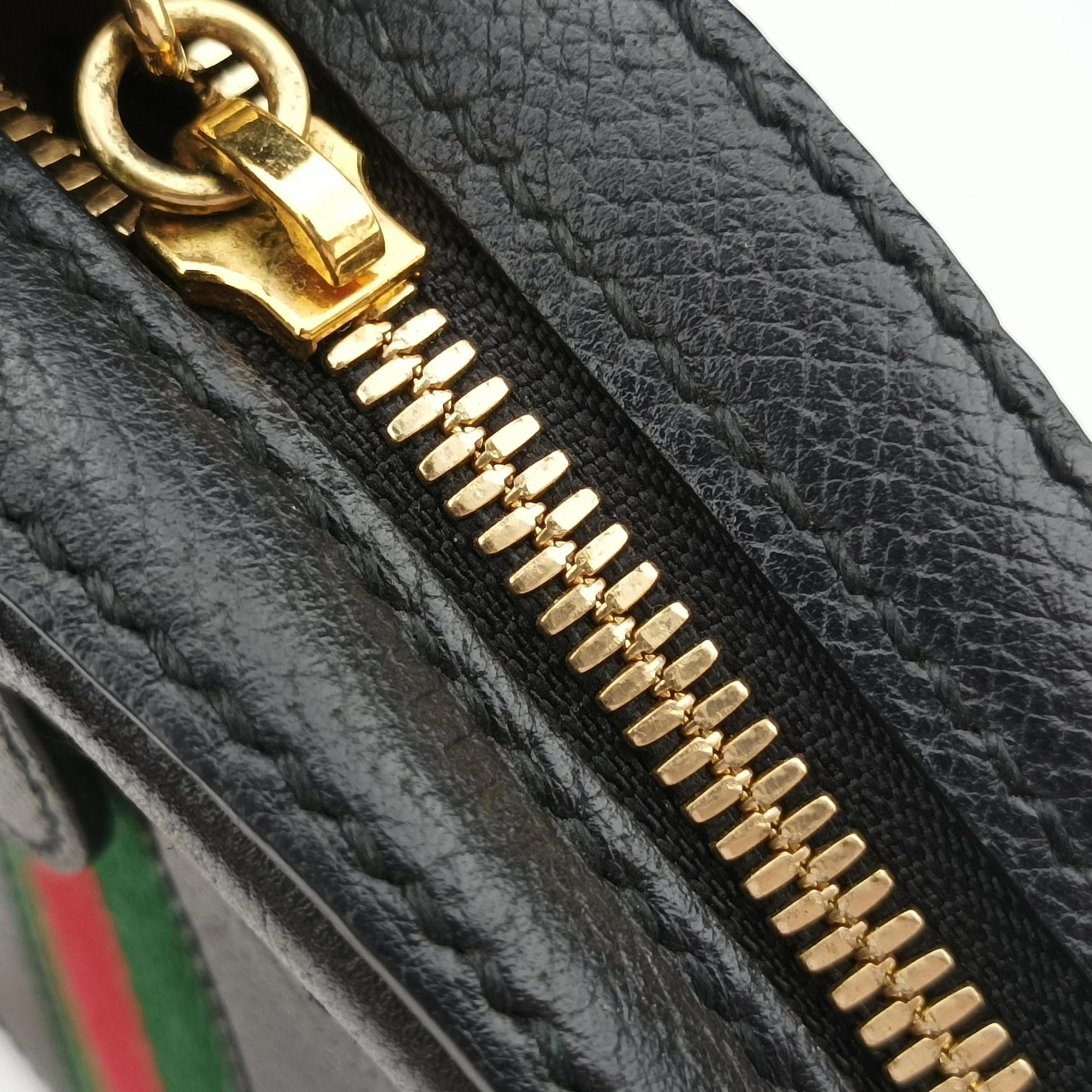 Vintage Gucci Ophidia Black Leather 550618 shoulderbag | stylenewstar