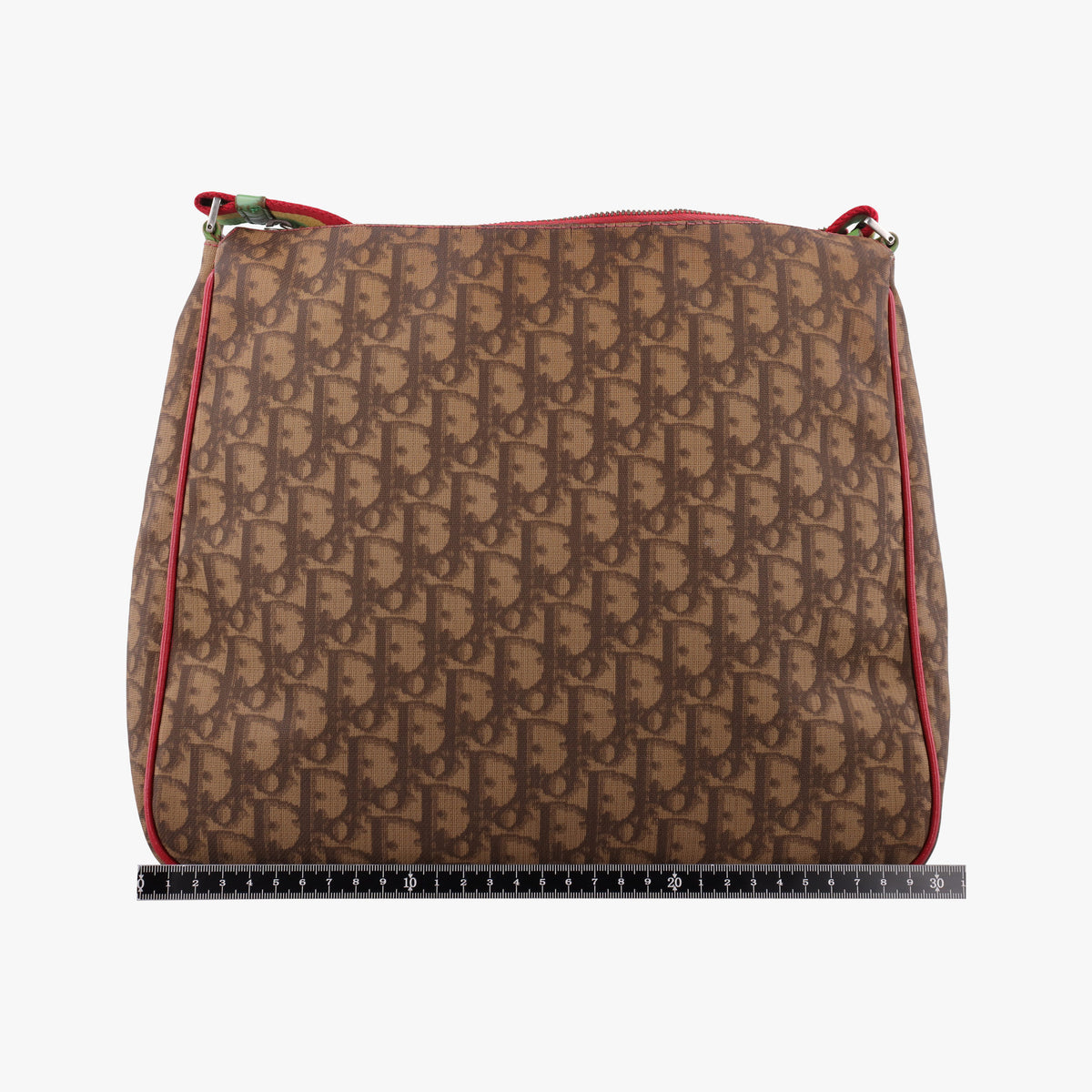 Pre-owned Christian Dior Rasta Trotter Messenger beige×Multicolour PVC coated canvas  shoulderbag | stylenewstar