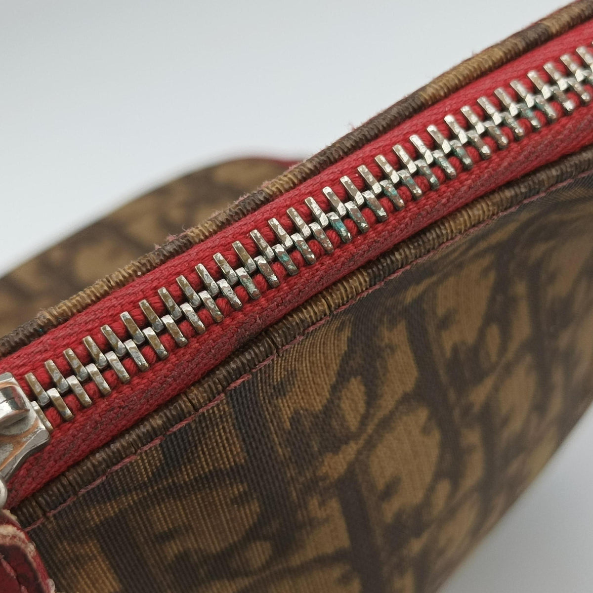 Pre-owned Christian Dior Rasta Trotter Messenger beige×Multicolour PVC coated canvas  shoulderbag | stylenewstar
