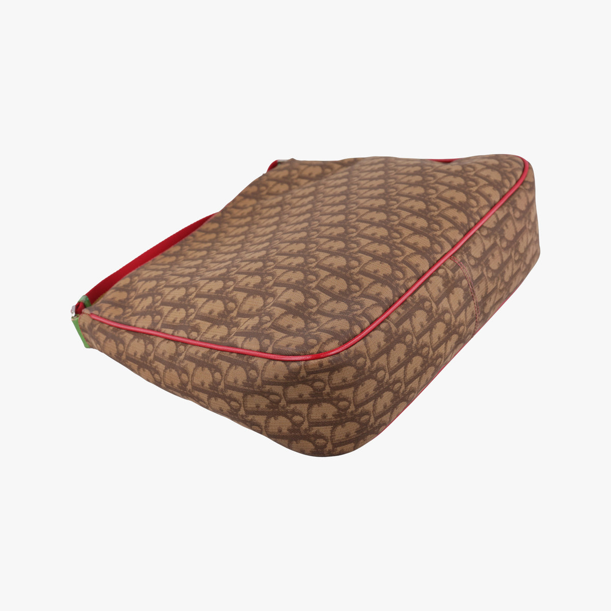 Pre-owned Christian Dior Rasta Trotter Messenger beige×Multicolour PVC coated canvas  shoulderbag | stylenewstar