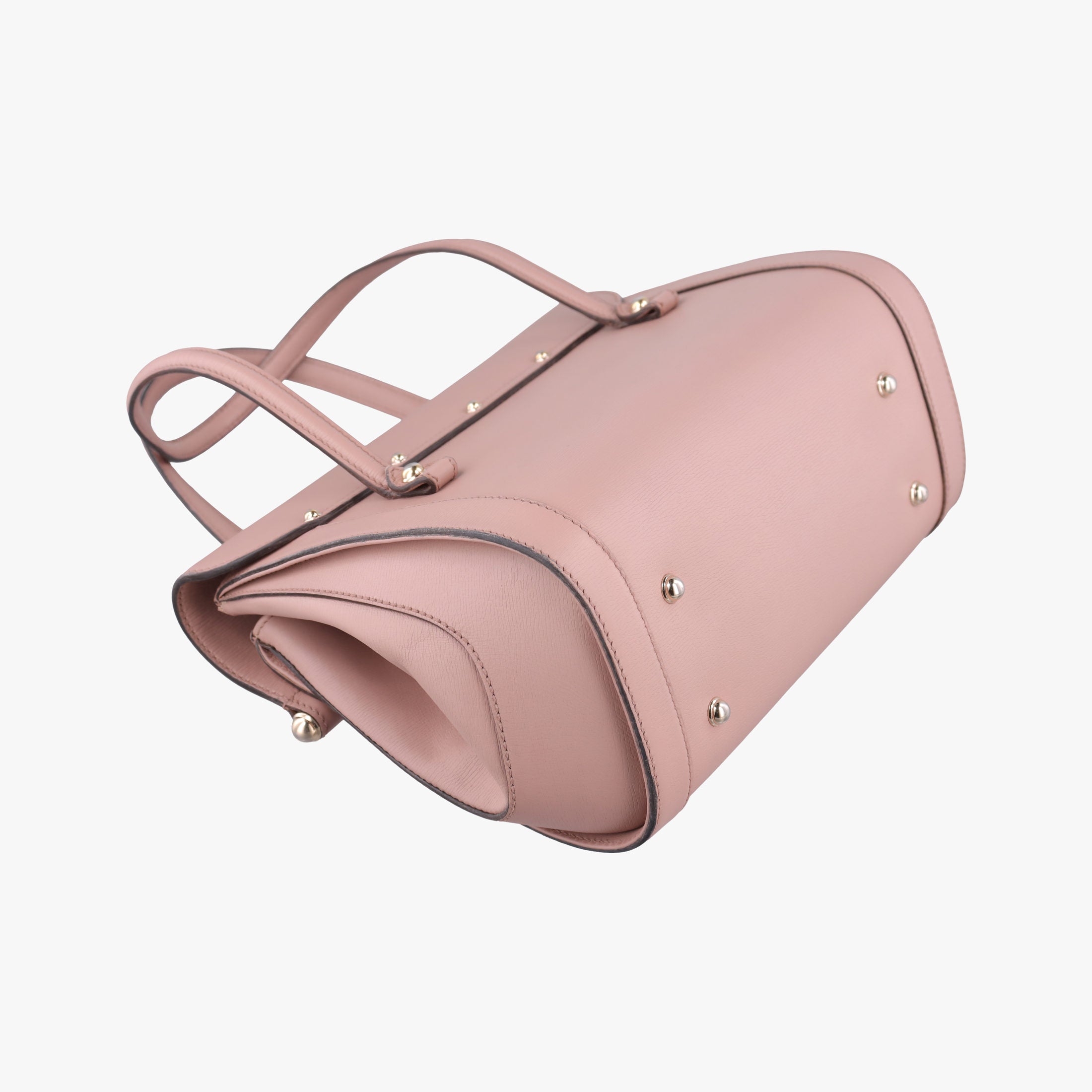 Pre-owned Gucci Bamboo Bullet Pink Leather 338989 shoulderbag | stylenewstar
