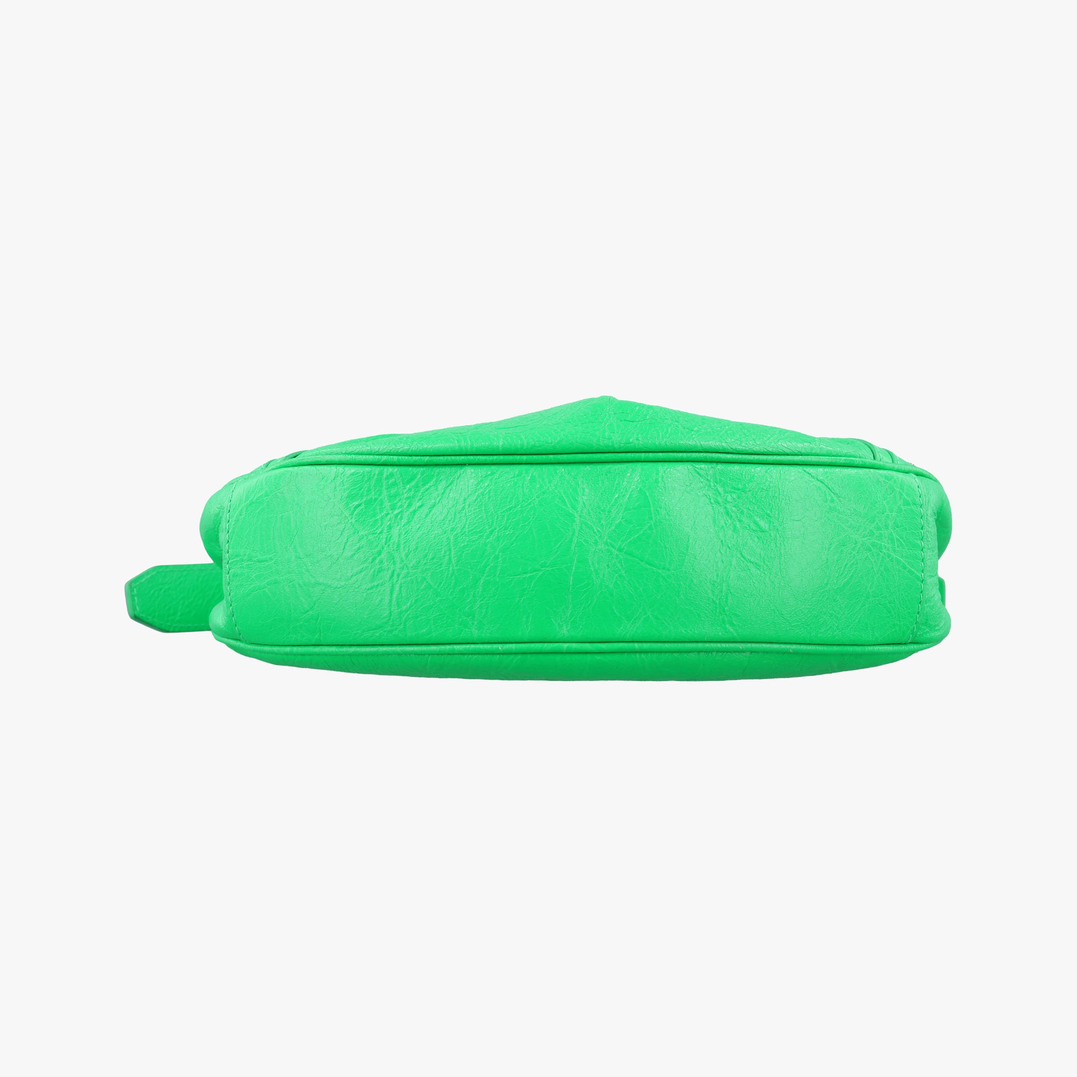 Pre-owned Balenciaga Le Cagole Green lambskin  shoulderbag | stylenewstar
