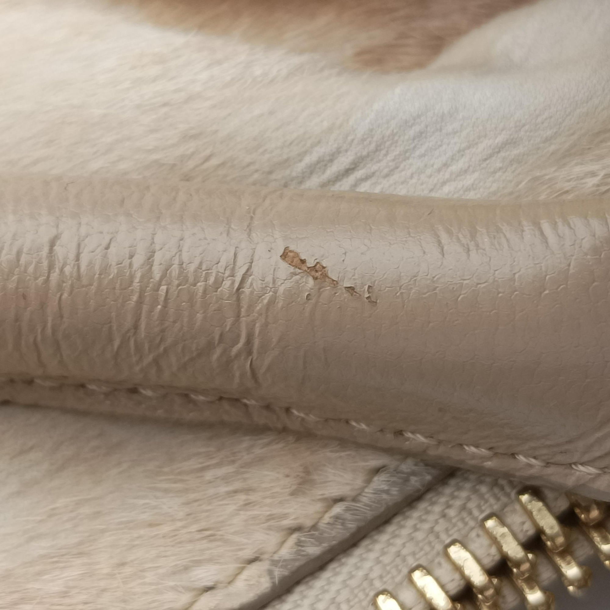 Pre-owned Chloe Paraty Beige ponyhair x Leather  shoulderbag | stylenewstar