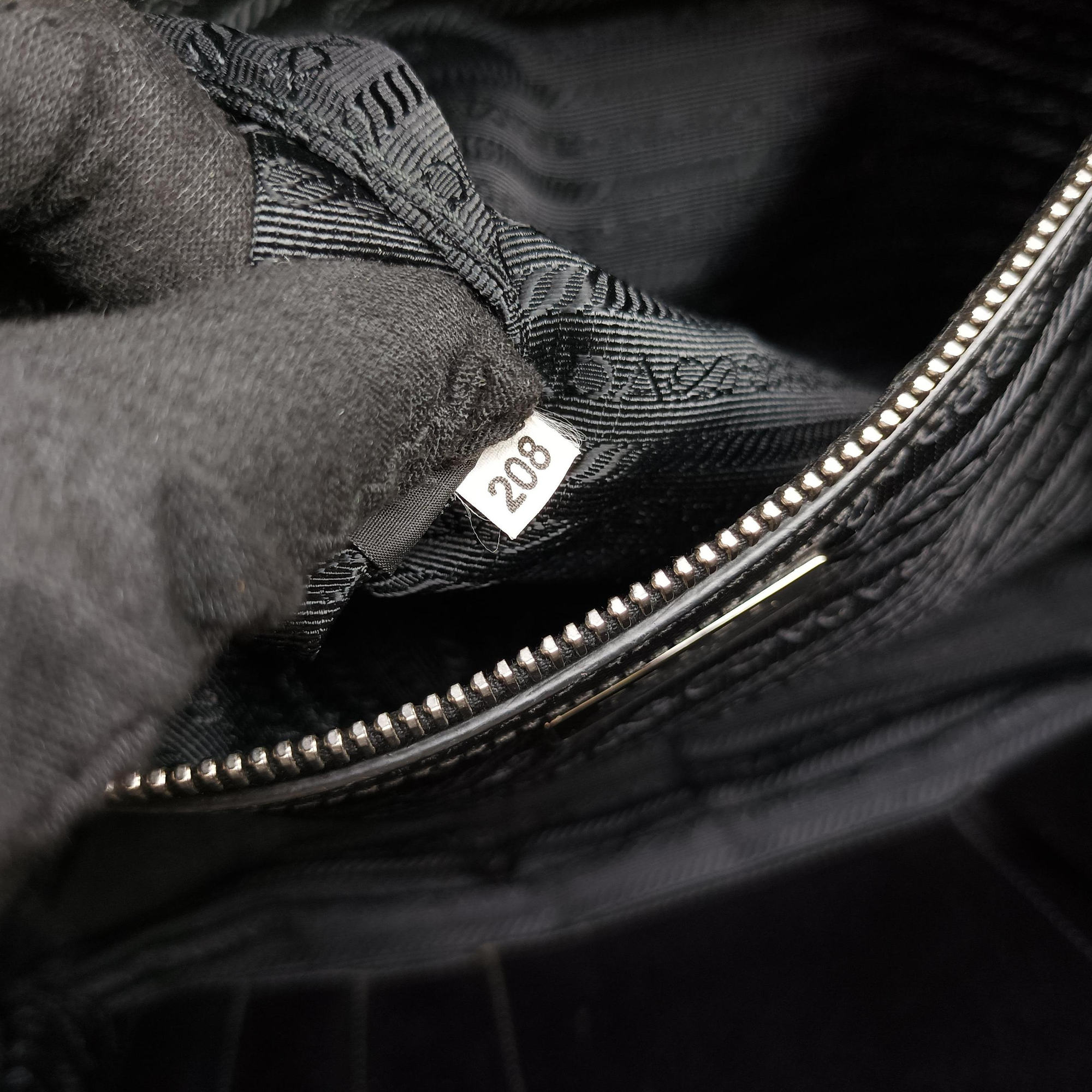 Pre-owned Prada business bag briefcase Black SAFFIANO Leather 2VE363 handbag | stylenewstar