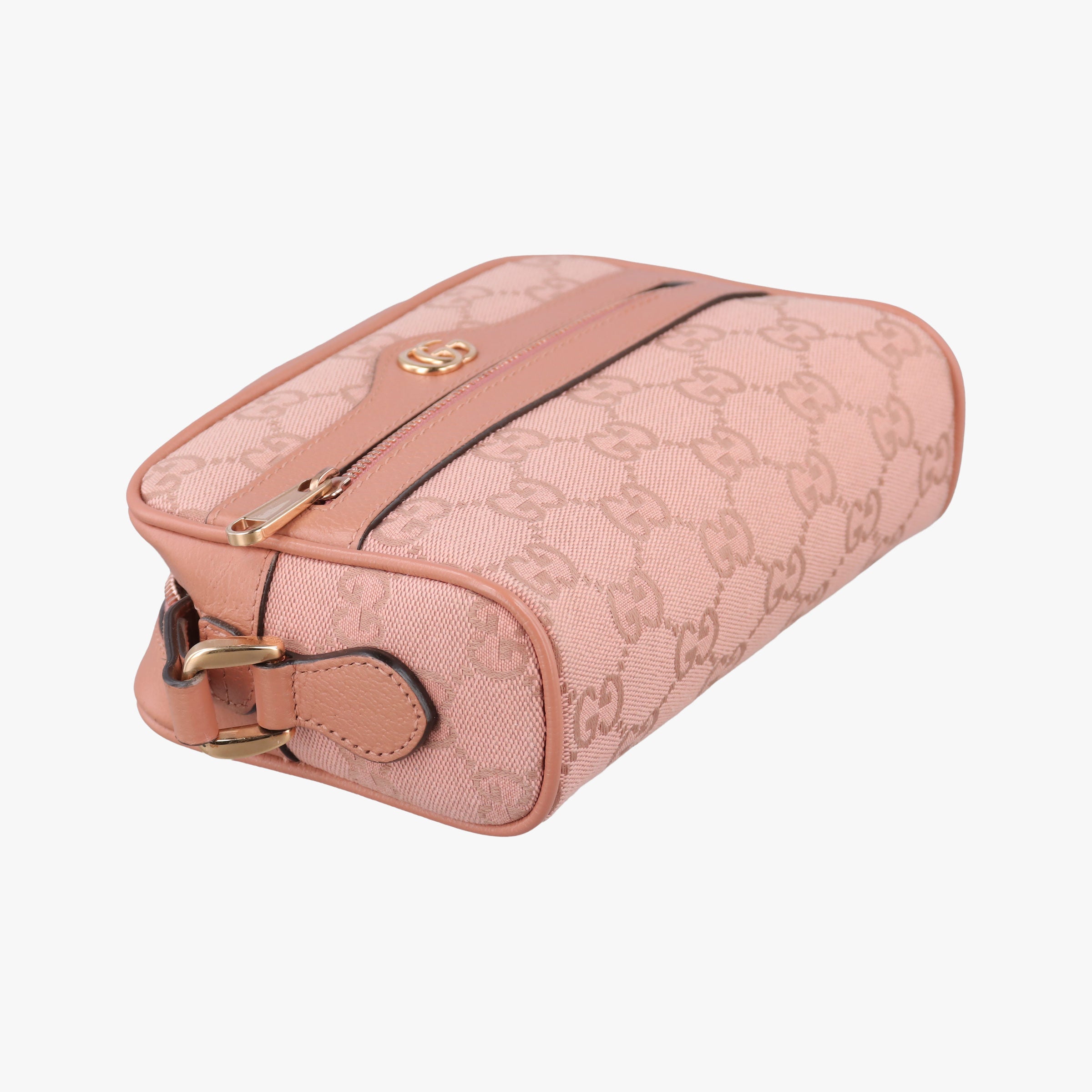 Vintage Gucci OPHIDIA Pink canvas×leather 574493 shoulderbag | stylenewstar