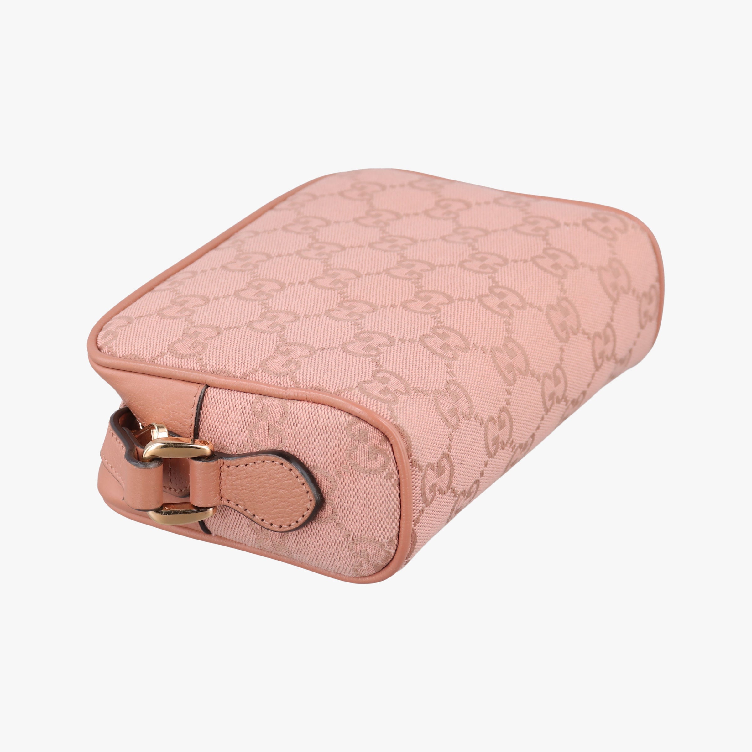 Vintage Gucci OPHIDIA Pink canvas×leather 574493 shoulderbag | stylenewstar