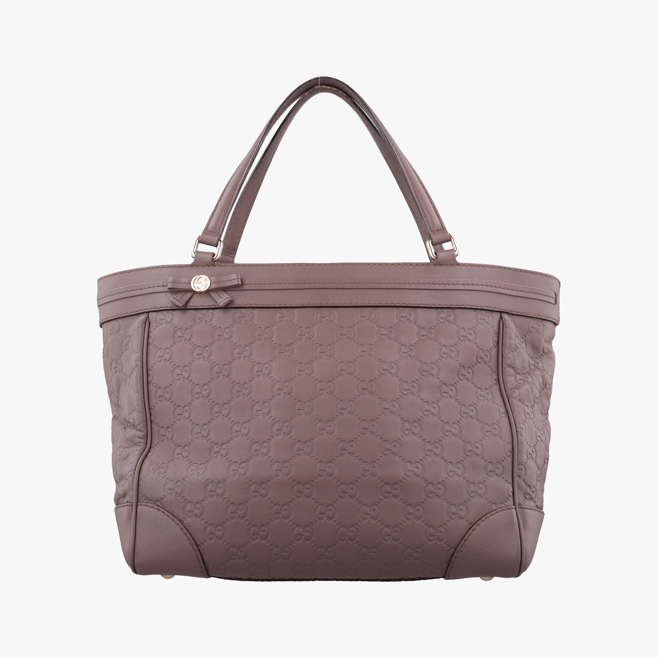 Pre-owned Gucci Mayfair Brown Leather 257061 handbag | stylenewstar