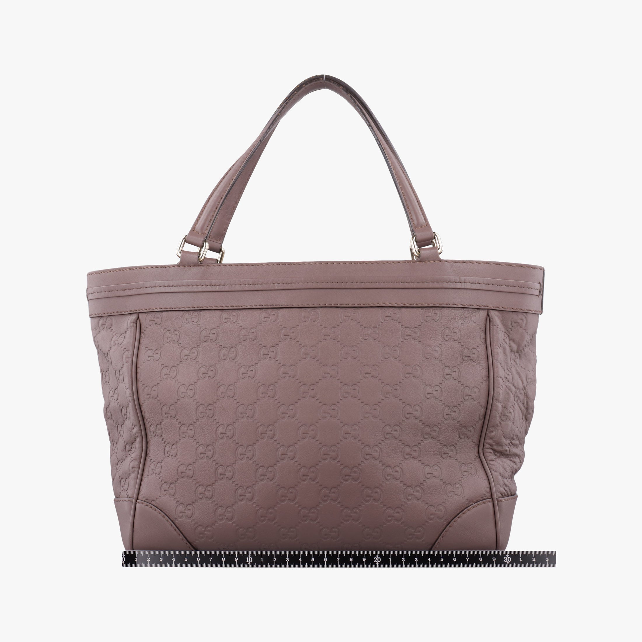 Pre-owned Gucci Mayfair Brown Leather 257061 handbag | stylenewstar