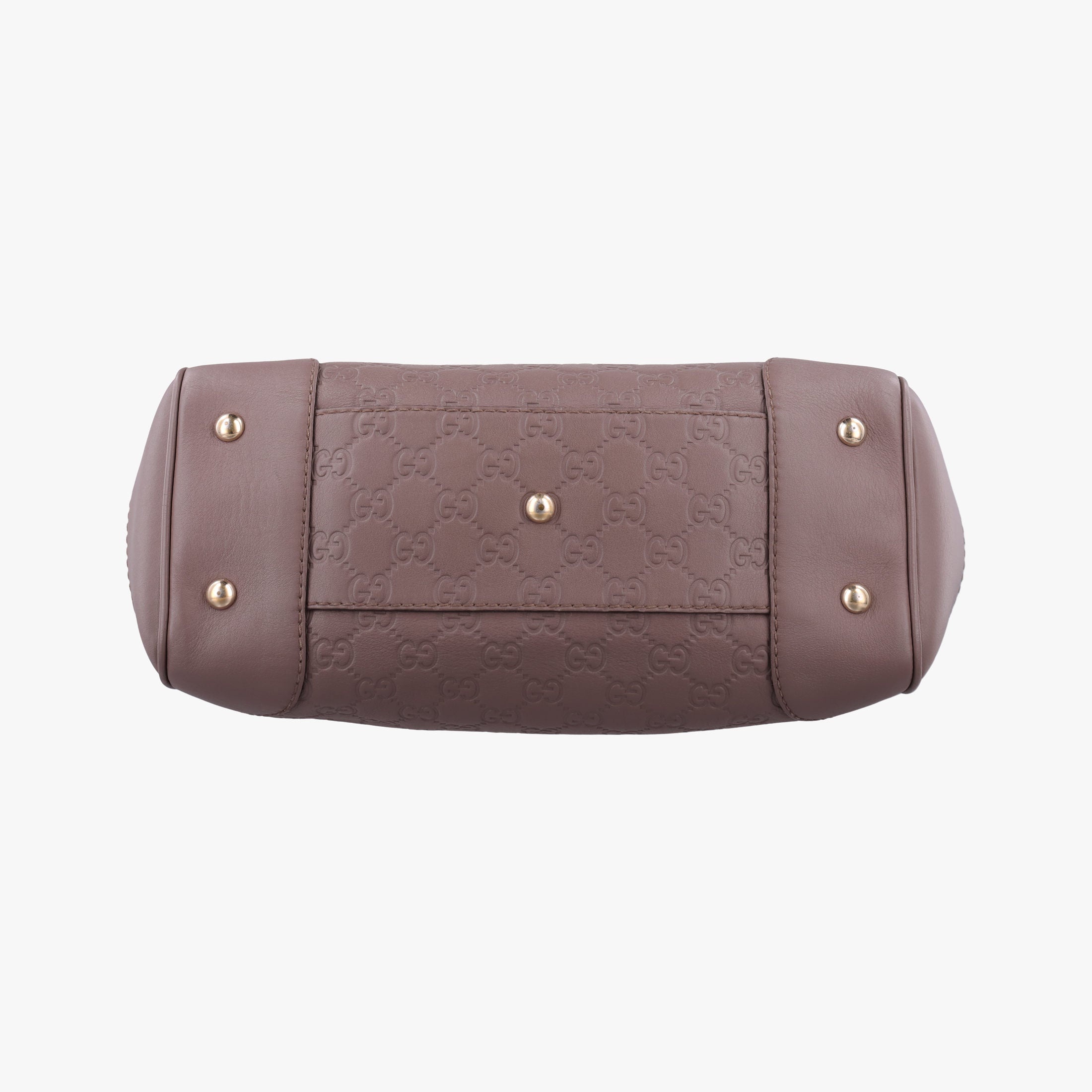 Pre-owned Gucci Mayfair Brown Leather 257061 handbag | stylenewstar