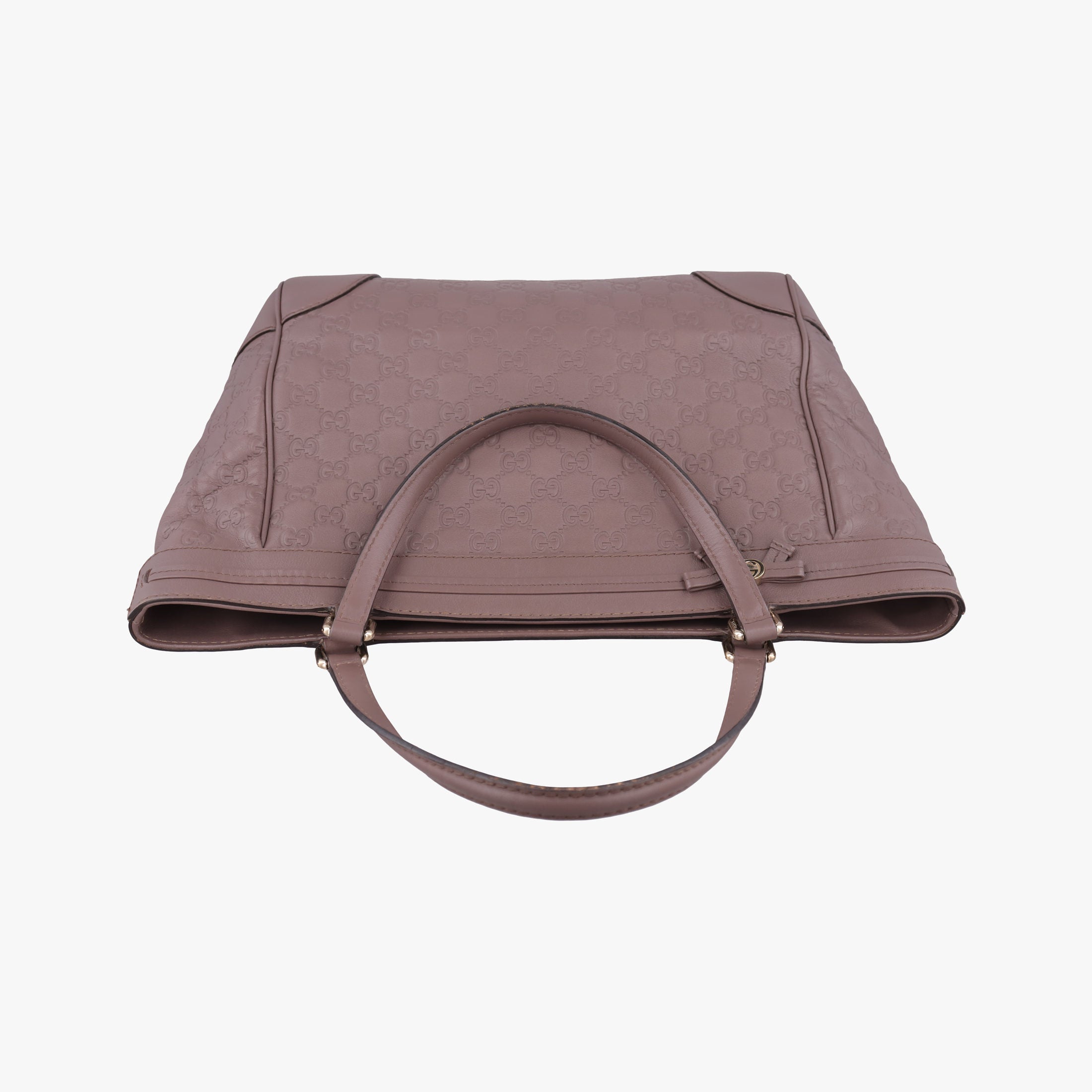 Pre-owned Gucci Mayfair Brown Leather 257061 handbag | stylenewstar