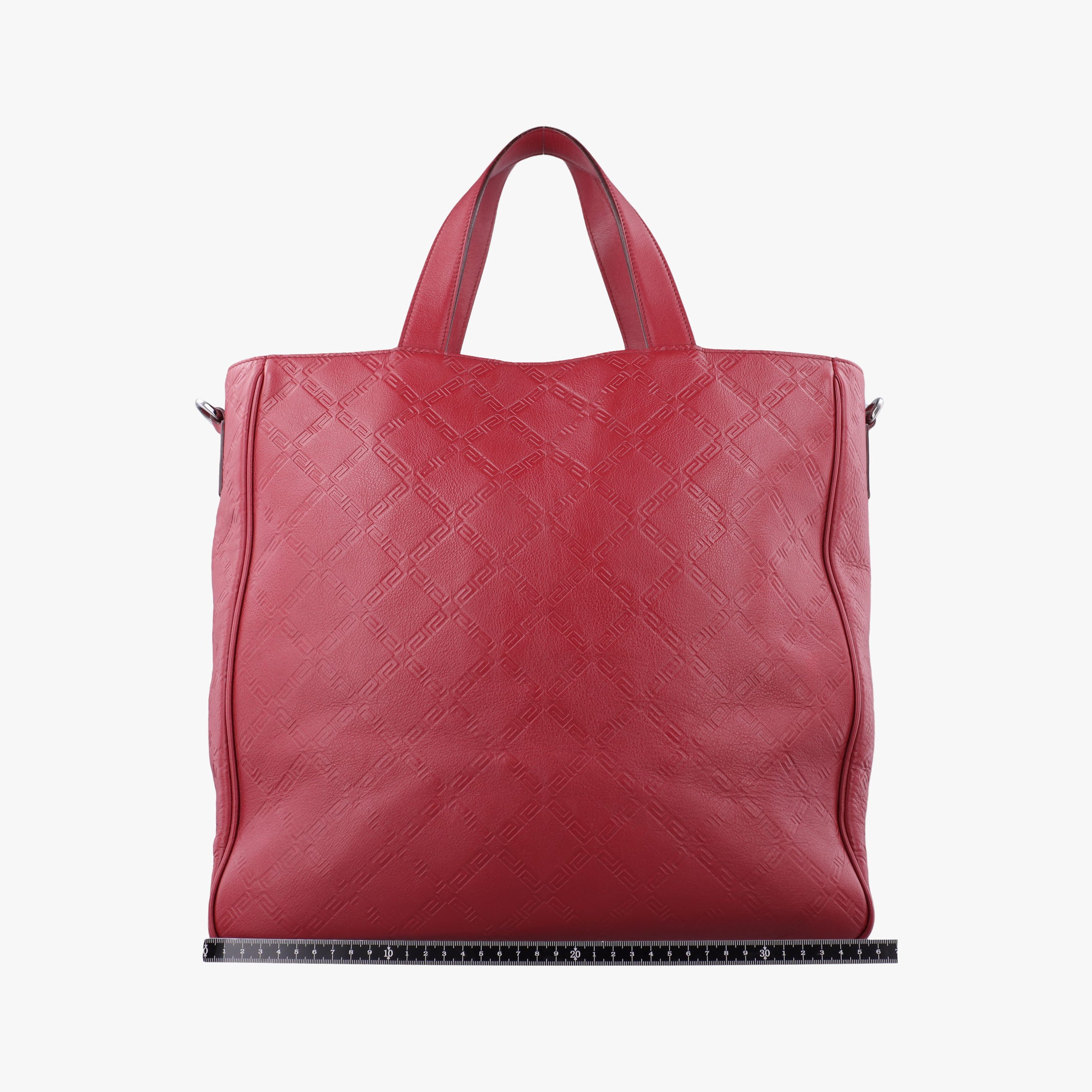 Secondhand VERSACE Medusa Red Leather  handbag | stylenewstar