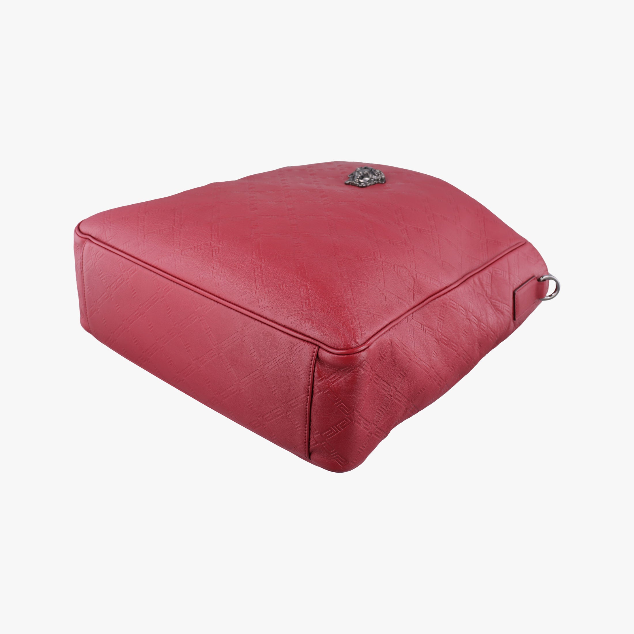 Secondhand VERSACE Medusa Red Leather  handbag | stylenewstar
