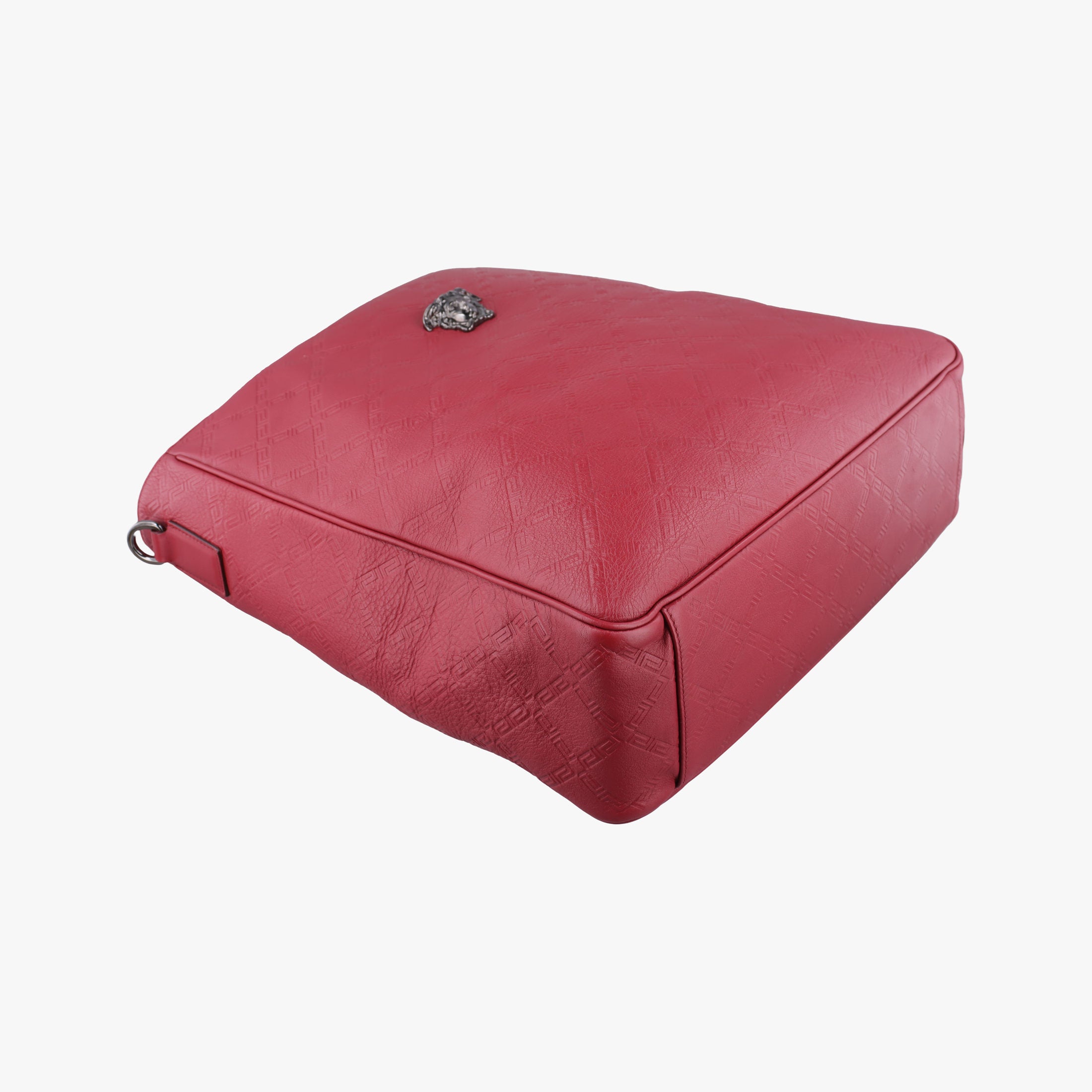 Secondhand VERSACE Medusa Red Leather  handbag | stylenewstar