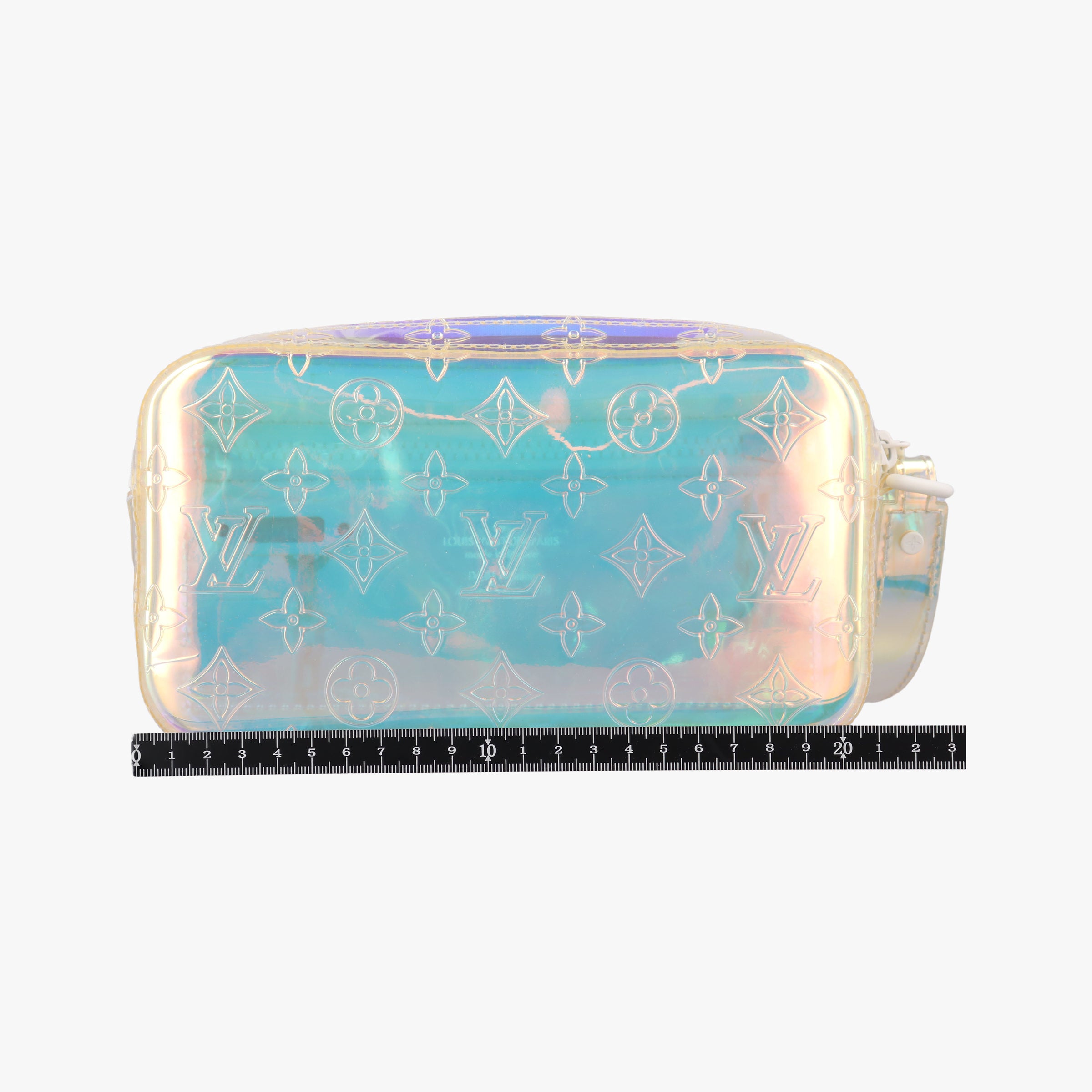 Secondhand Louis Vuitton Pochette Volga prism pvc vinyl M55261 clutchbag | stylenewstar